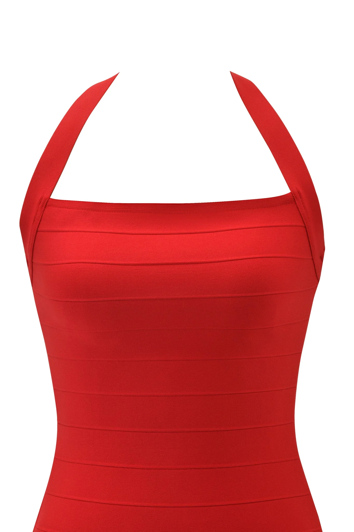 AIDEN BANDAGE MINI DRESS - RED - Image 9