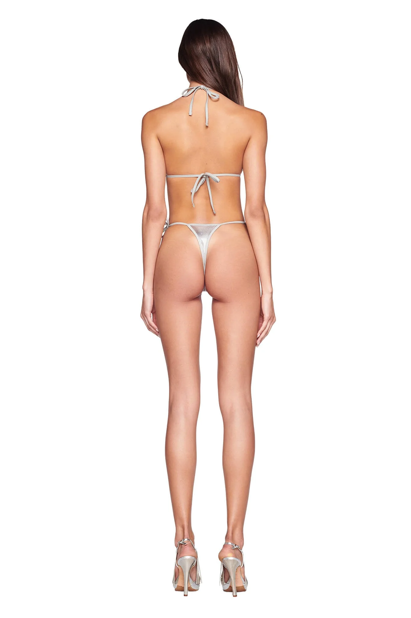 ALOHI BIKINI BOTTOM - GREY : SILVER - Image 3