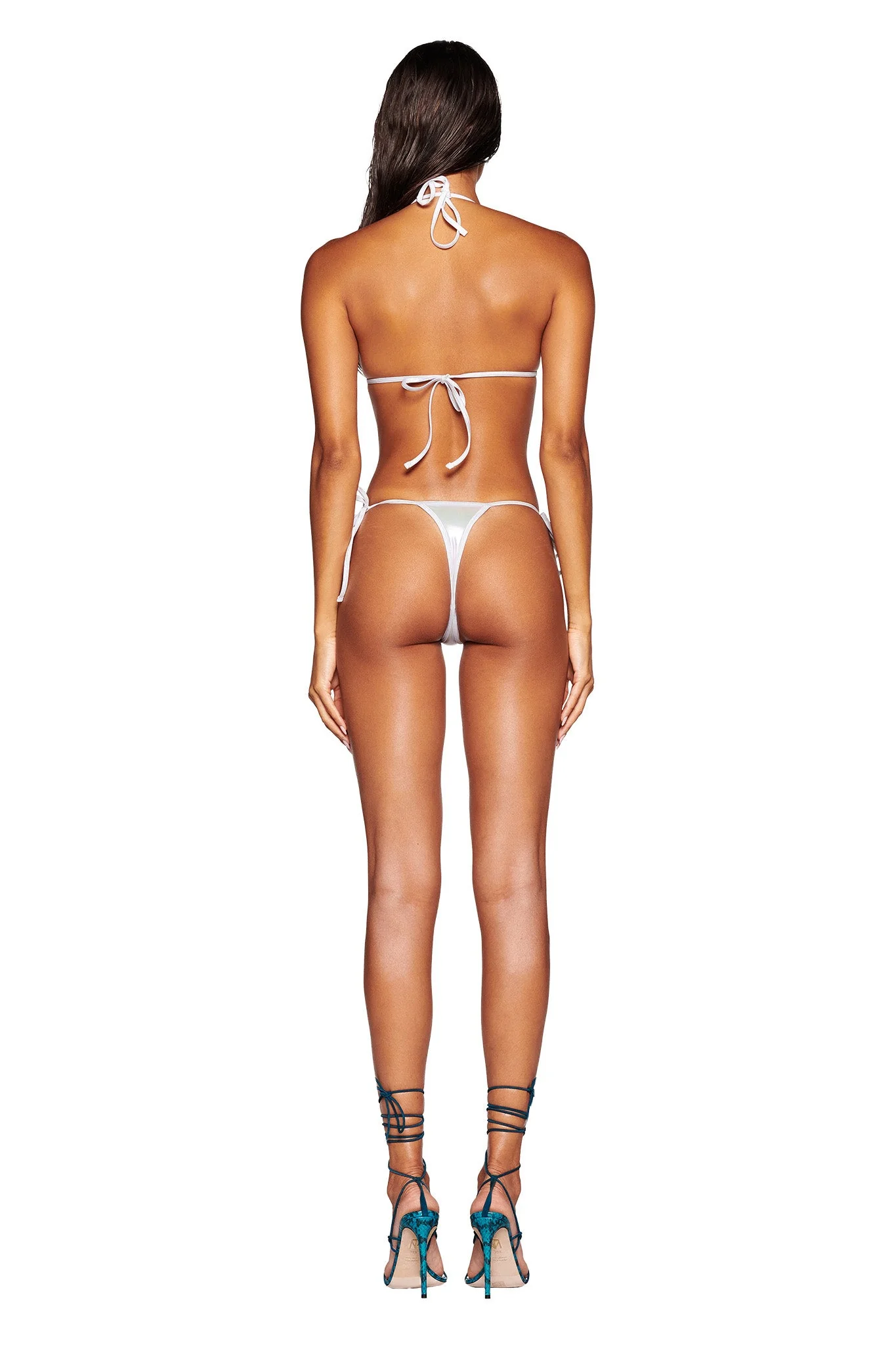 ALOHI BIKINI BOTTOM - WHITE : PEARL - Image 3