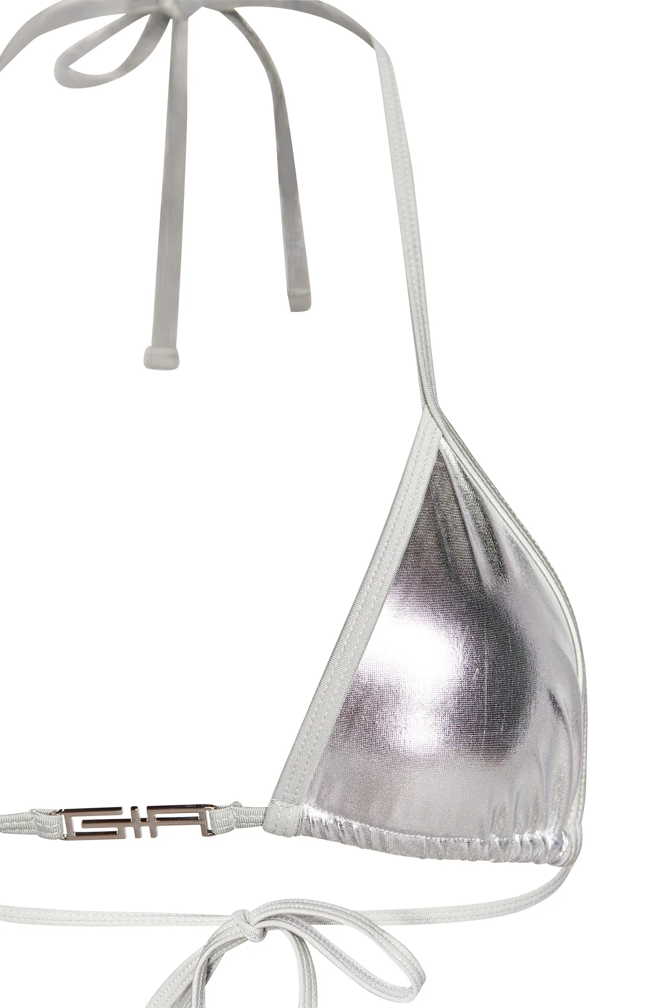 ALOHI BIKINI TOP - GREY : SILVER - Image 11