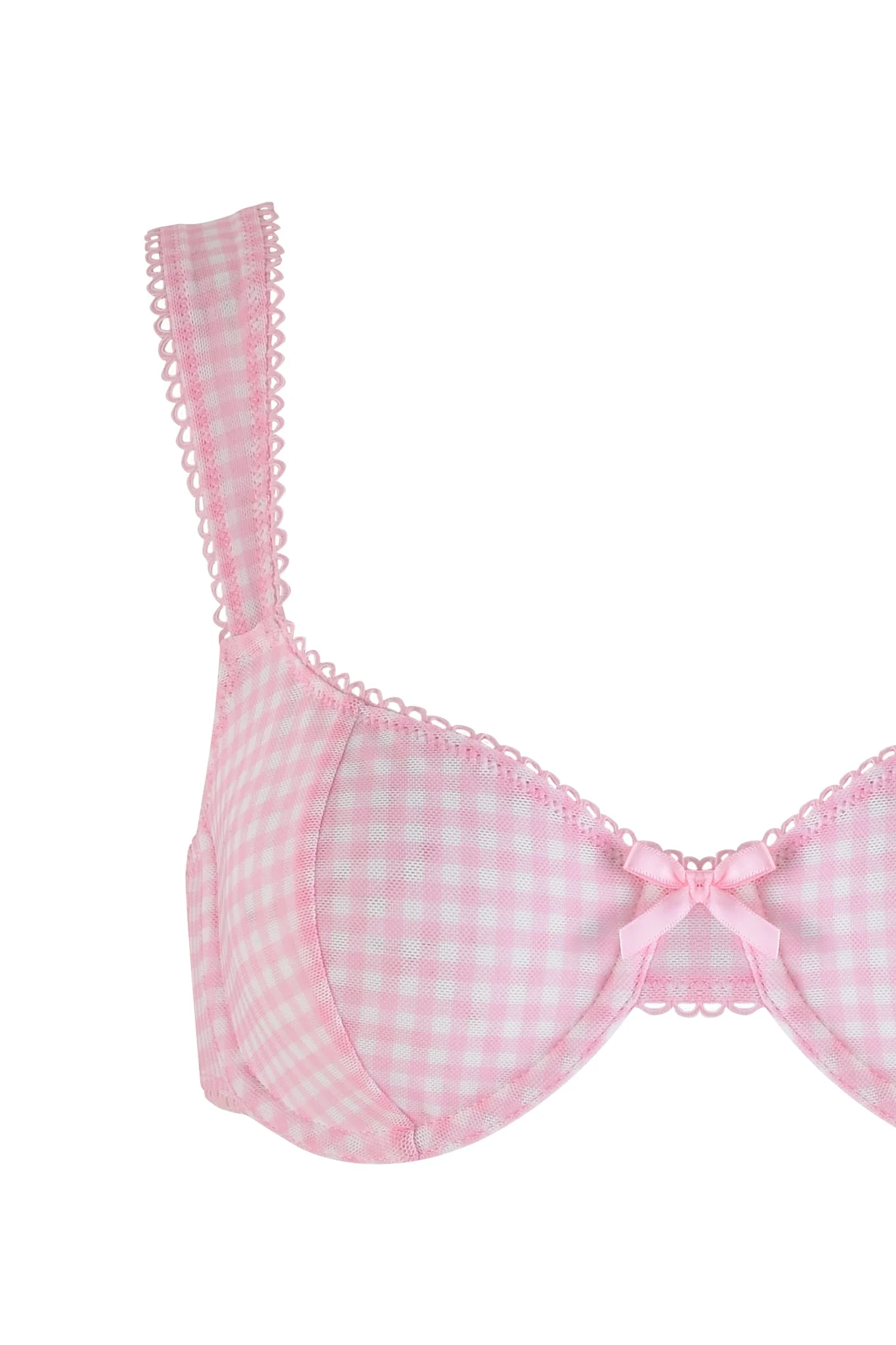 AMANDA SET - PINK : PINK GINGHAM - Image 10