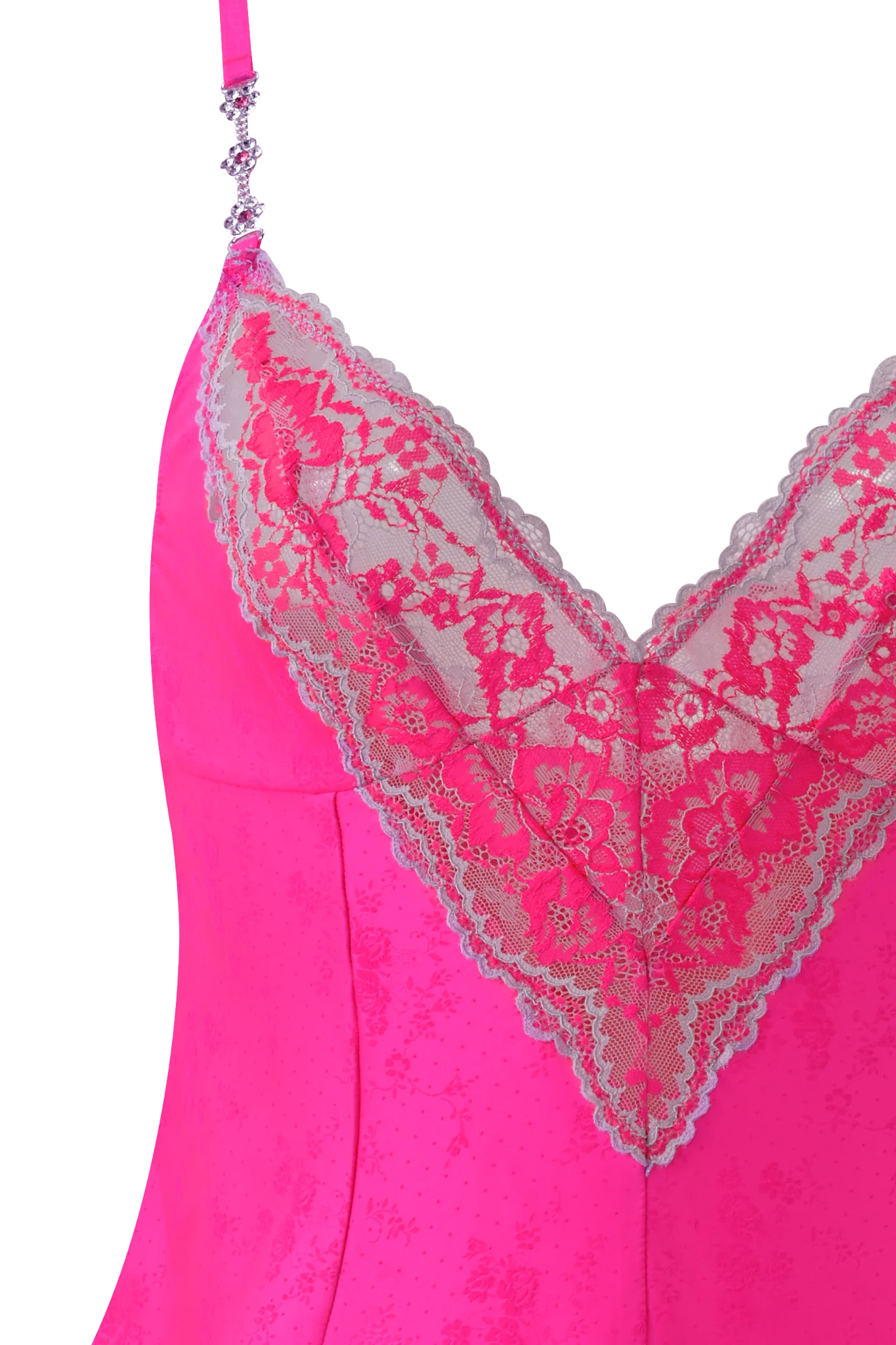 AMAYA CAMI SET - NEON PINK - Image 7