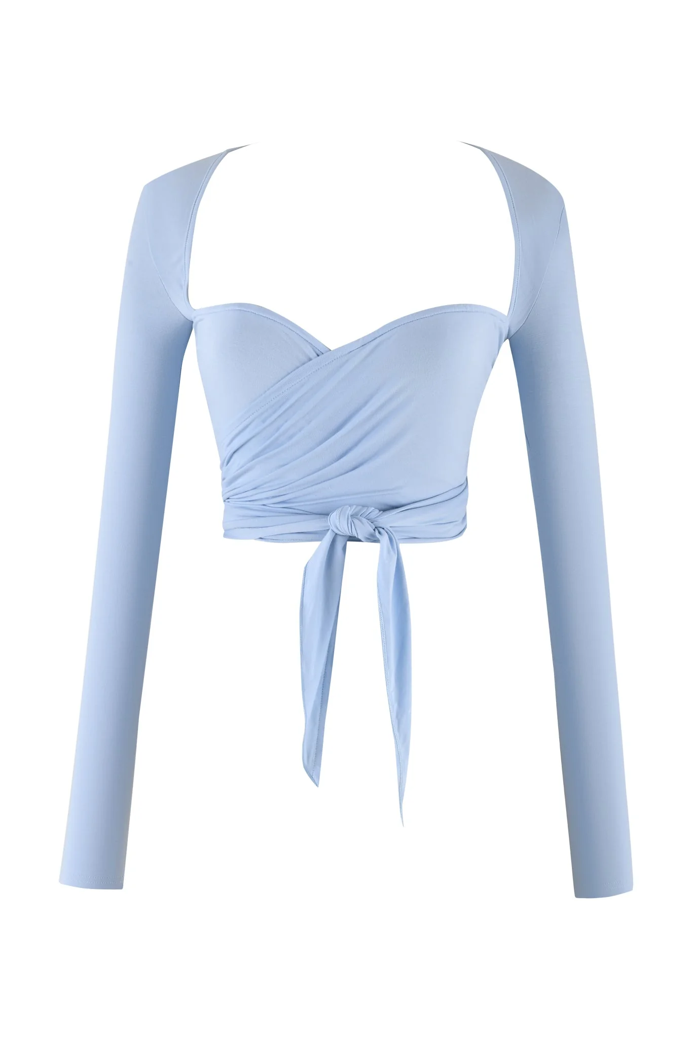AMRIA TOP - BLUE : POWDER BLUE - Image 6