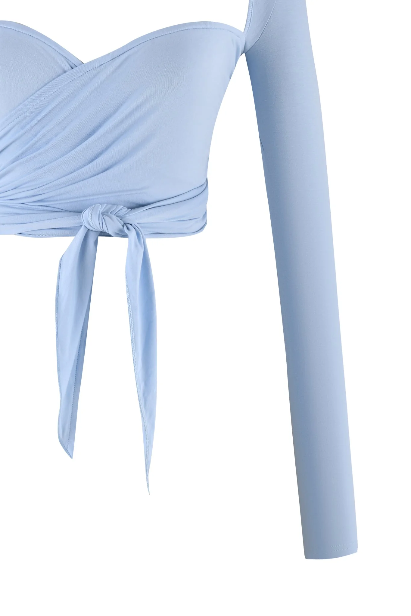 AMRIA TOP - BLUE : POWDER BLUE - Image 7