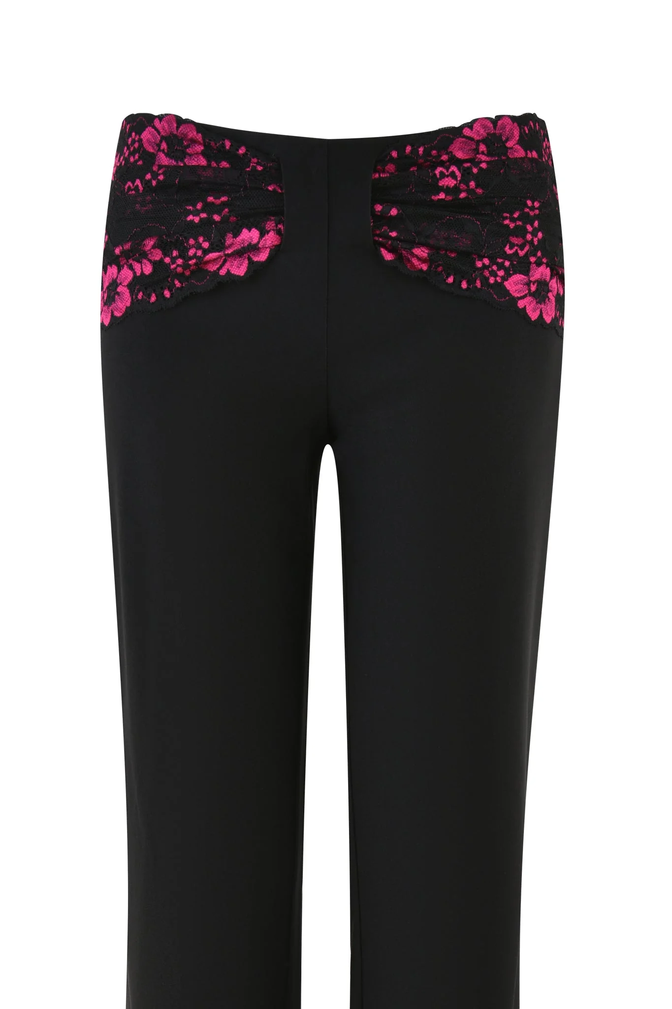 ANGELINA PANT - BLACK : LACE - Image 7