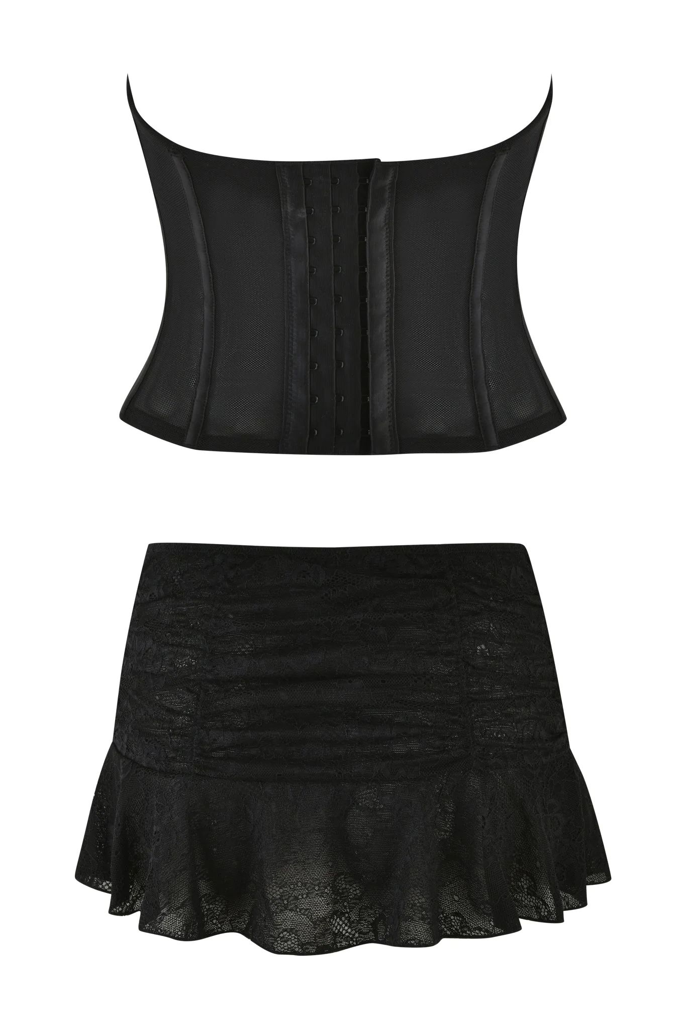 ANNA BUSTIER SET - BLACK - Image 8