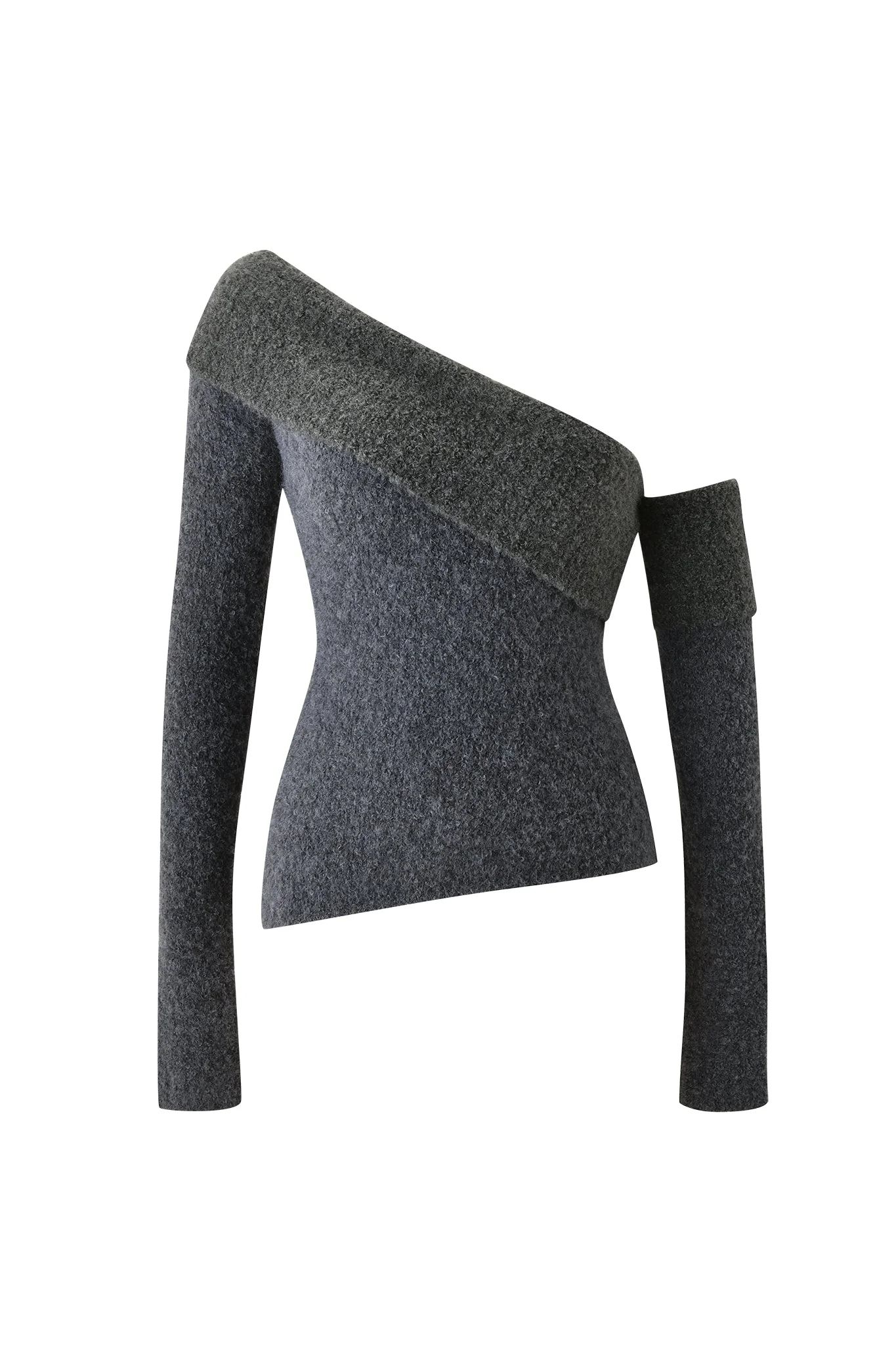 ARLEN KNIT TOP - STEEL - Image 7