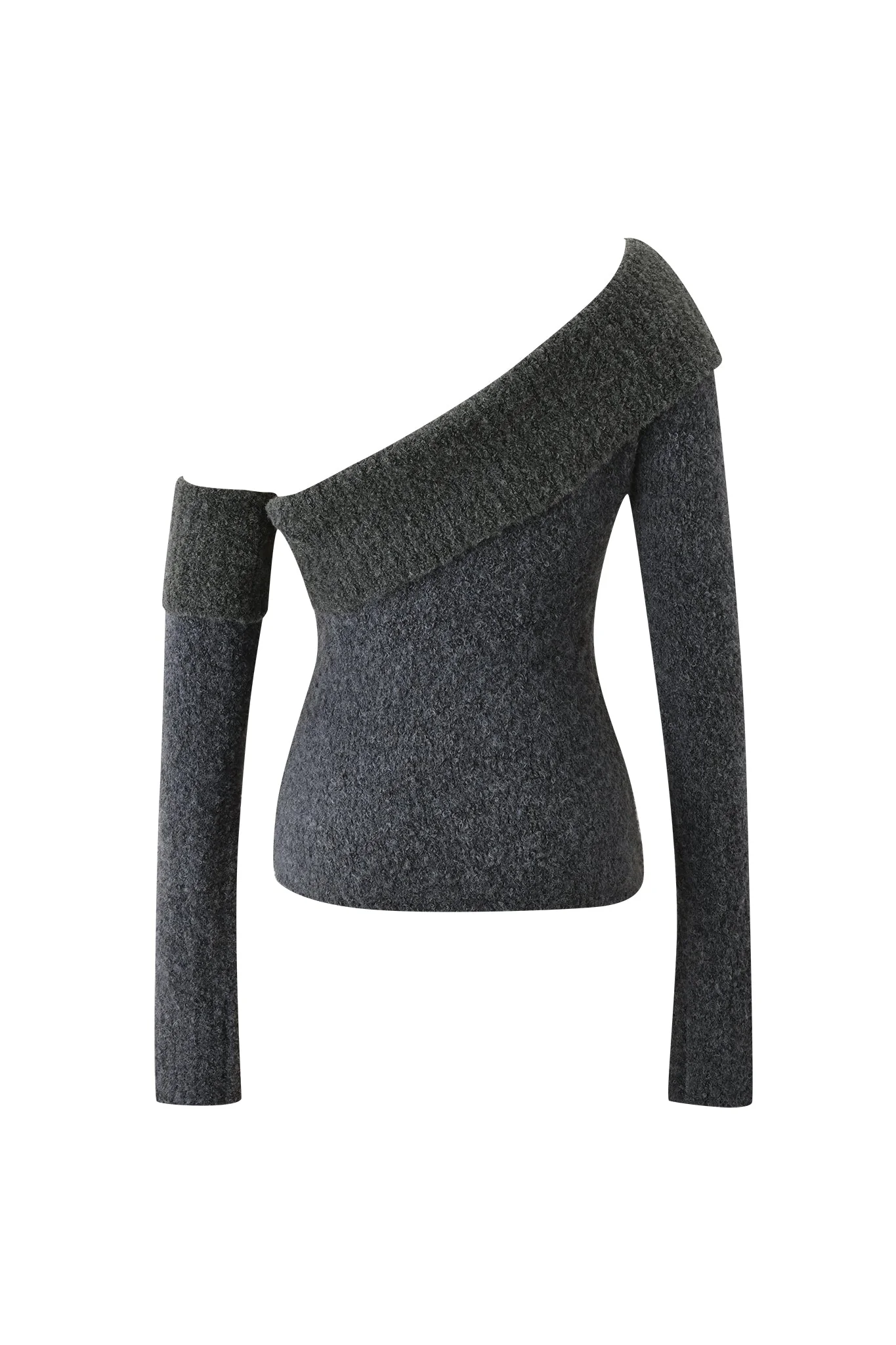 ARLEN KNIT TOP - STEEL - Image 8