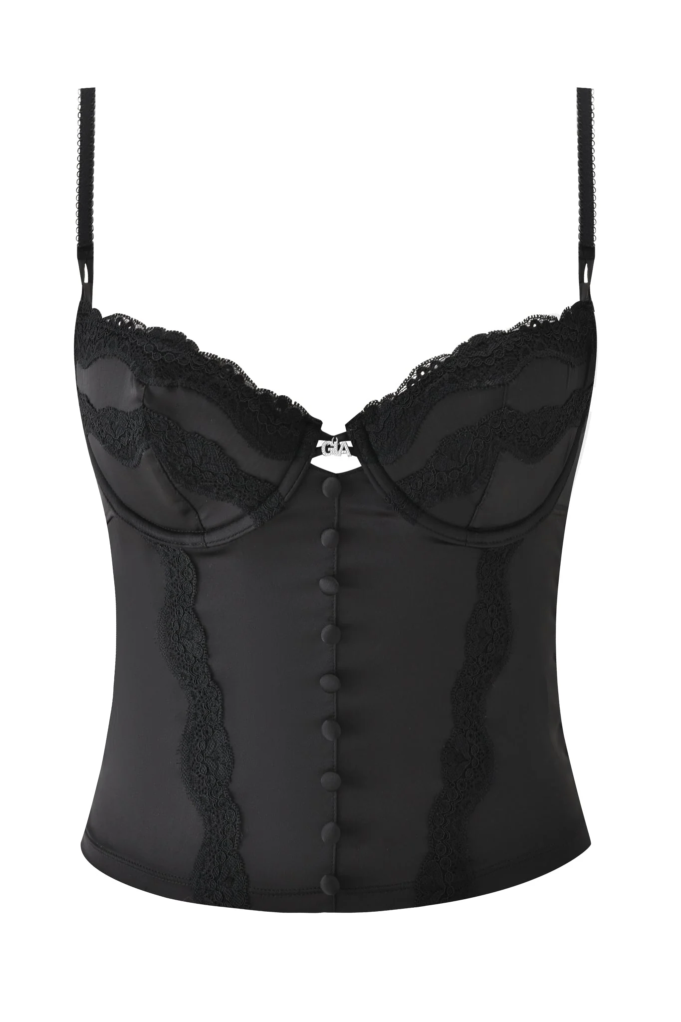 ASHLING BUSTIER - BLACK - Image 6