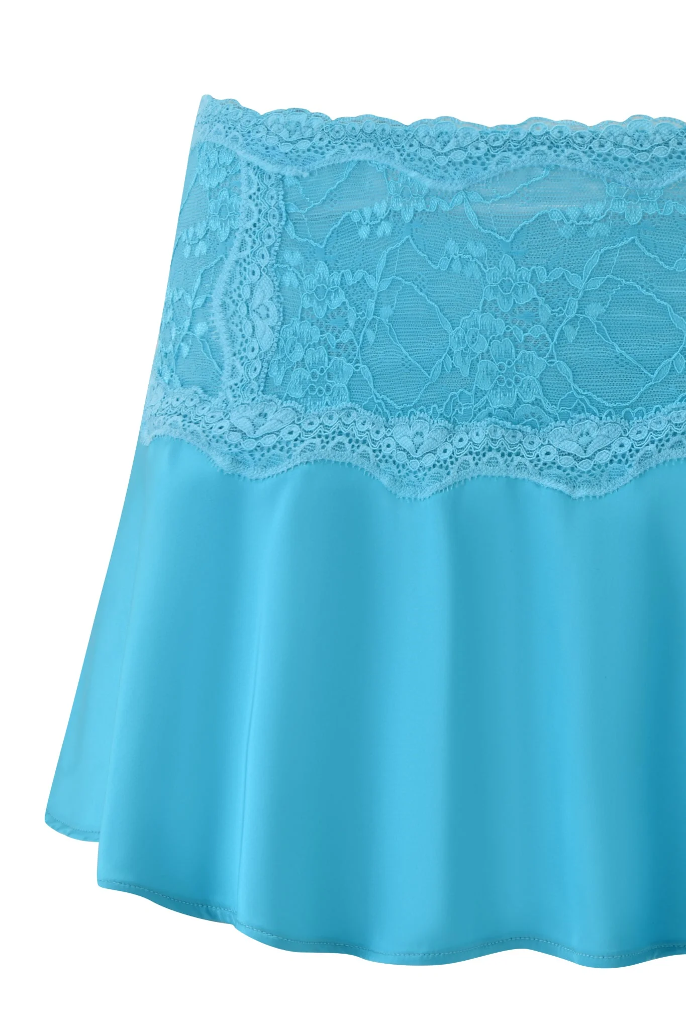 ASHLING MINI SKIRT - TEAL - Image 7