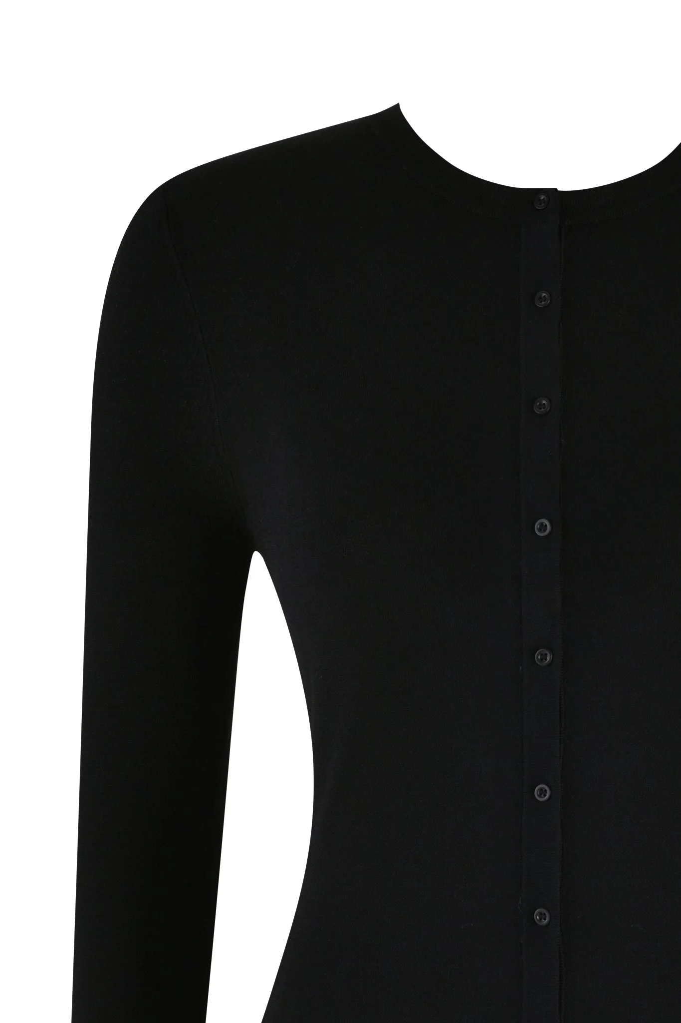 AUDRINA CARDIGAN 2.0 - BLACK - Image 7