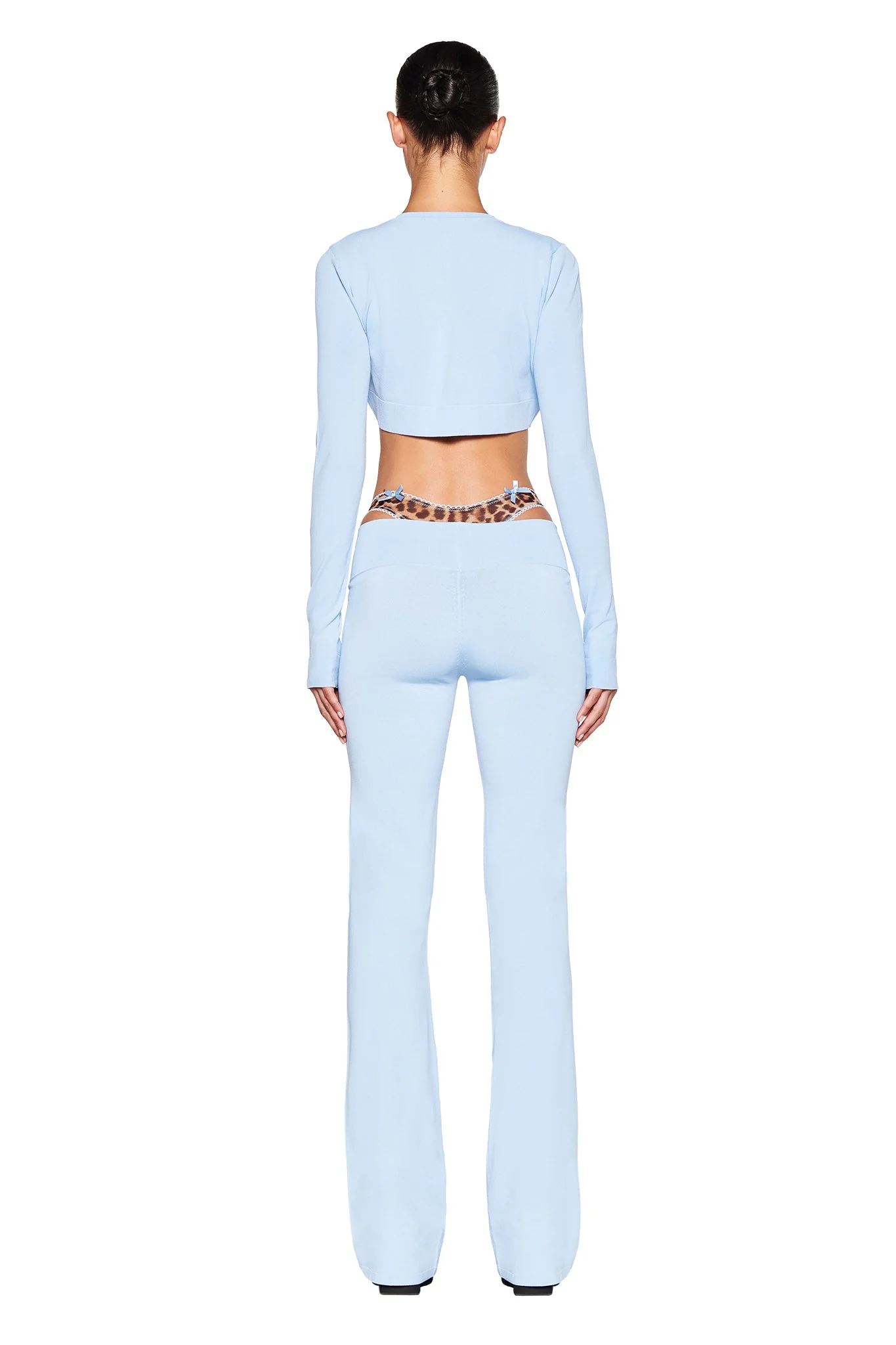 AUDRINA CARDIGAN - BLUE : POWDER BLUE - Image 3