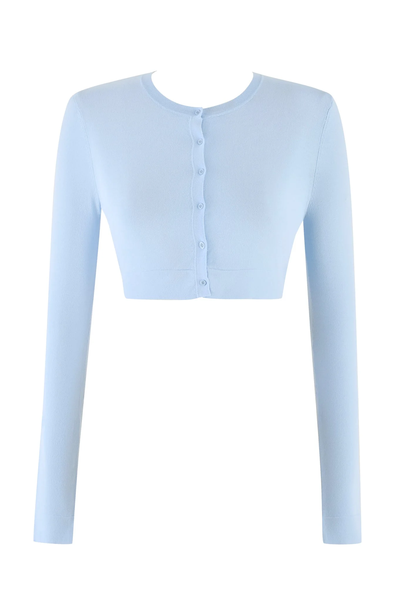 AUDRINA CARDIGAN - BLUE : POWDER BLUE - Image 6