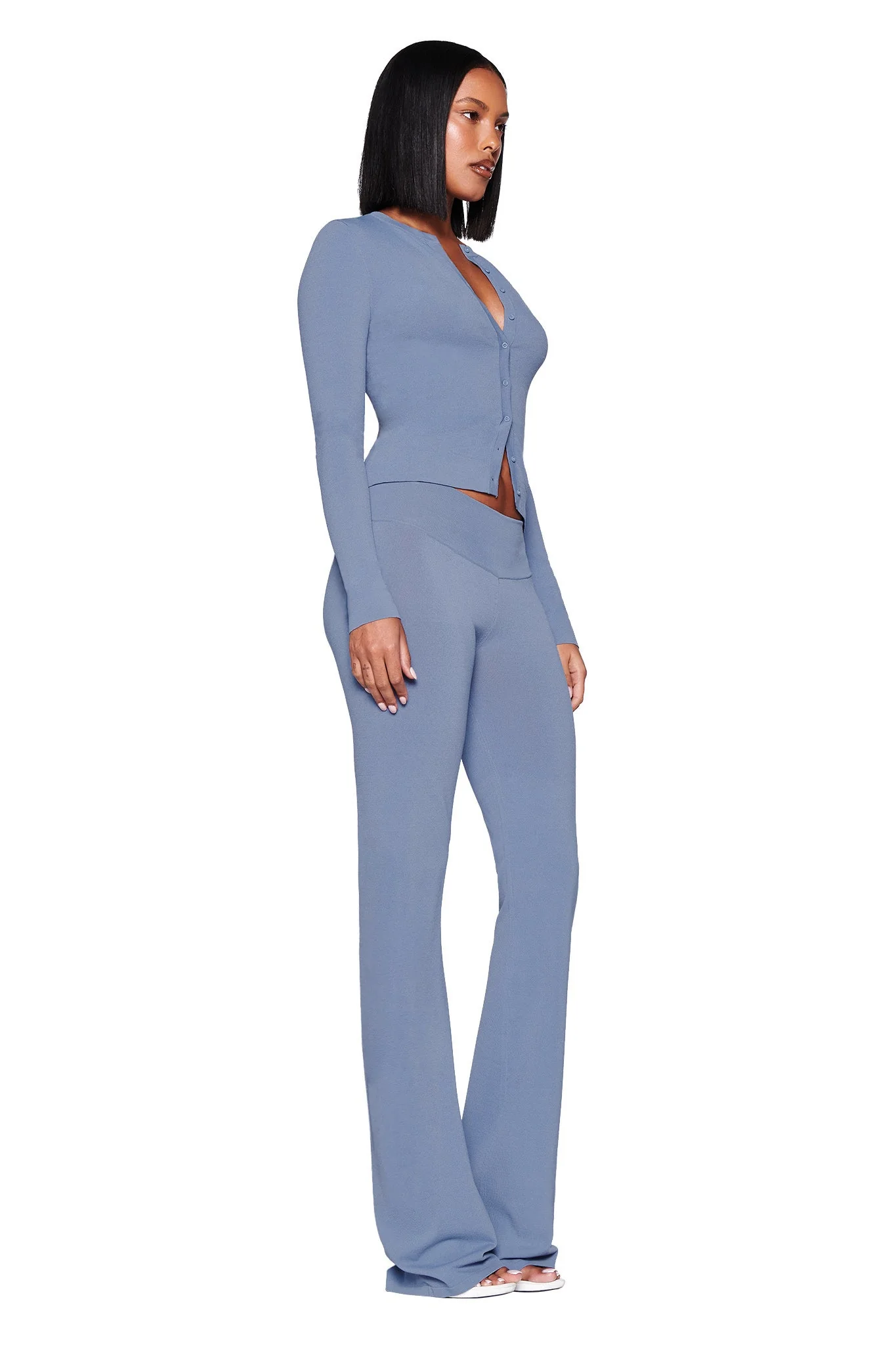 AUDRINA PANT - BLUE : STEEL BLUE - Image 3