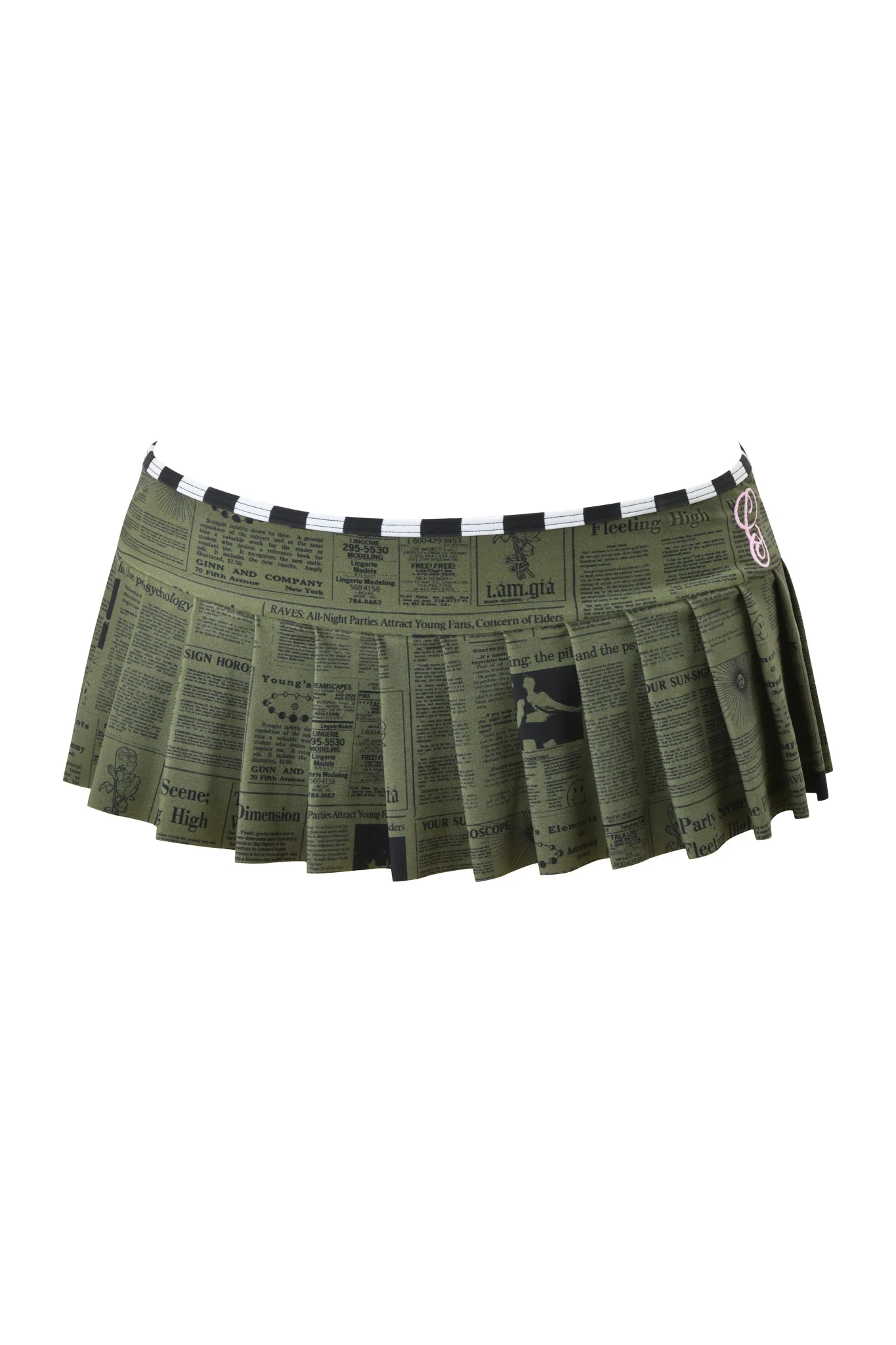 AURETTE MICRO BIKINI SKIRT - LEFT ON READ - Image 8