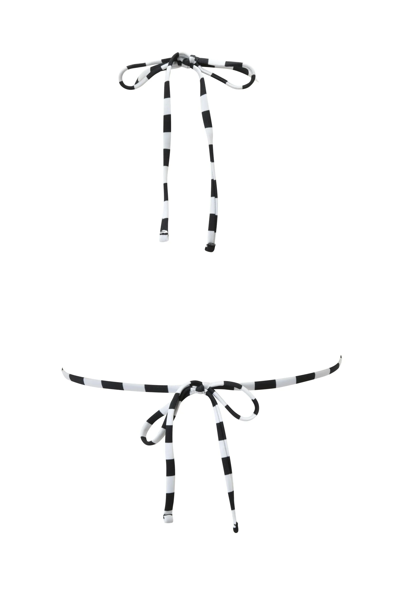 AURETTE REVERSIBLE BIKINI TOP - JAILBIRD STRIPE - Image 12