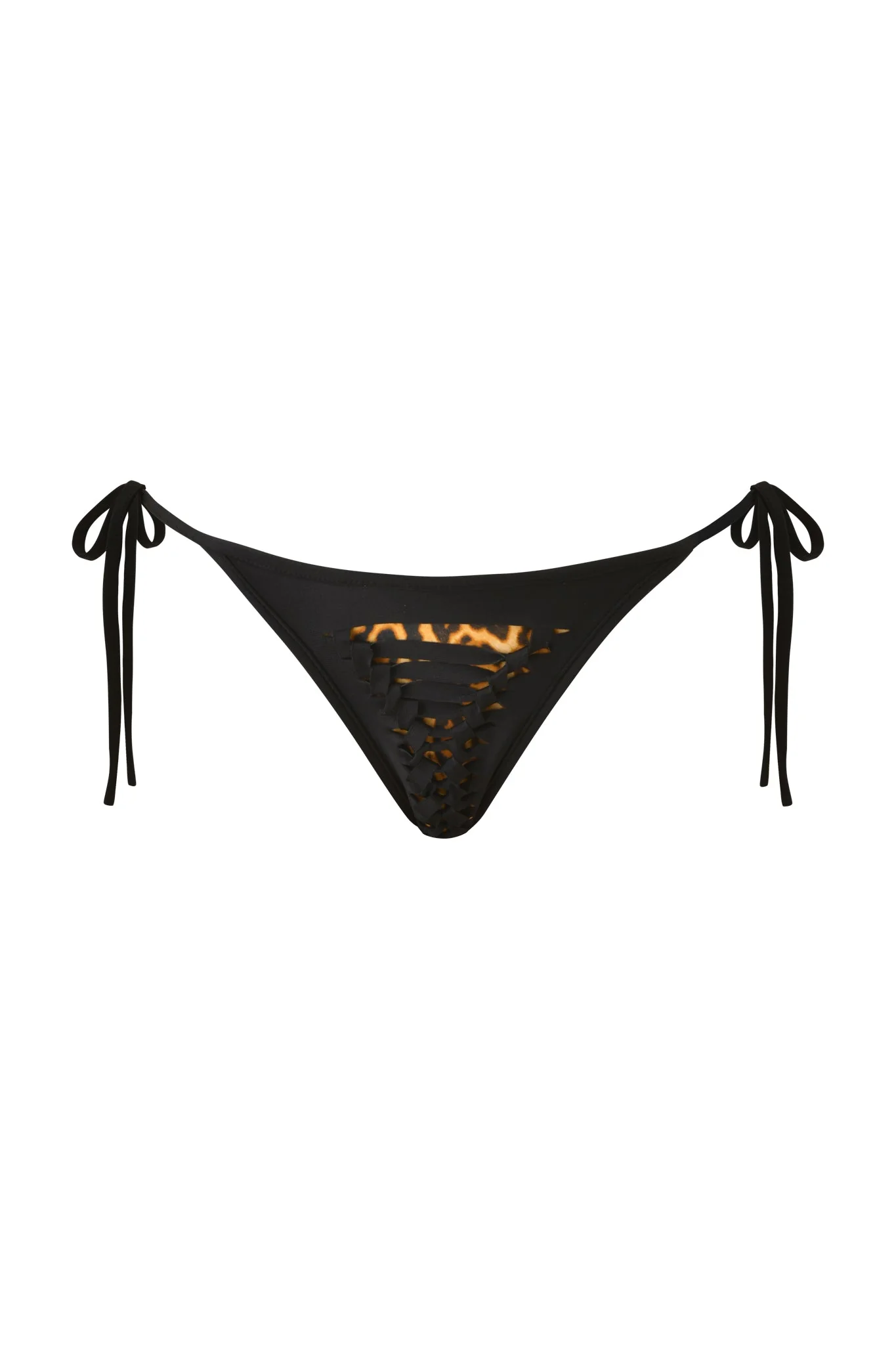 BIJOU BIKINI BOTTOM - BLACK - Image 6
