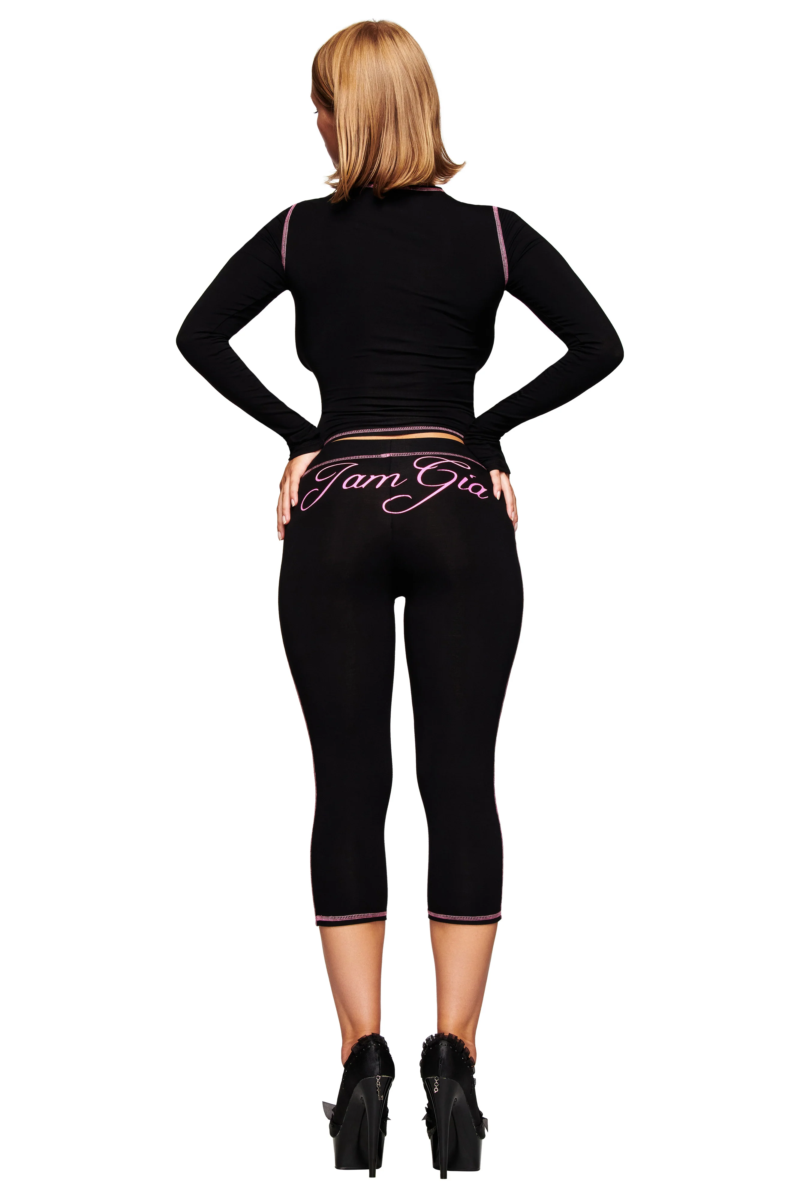 BLARE CAPRI - BLACK - Image 5
