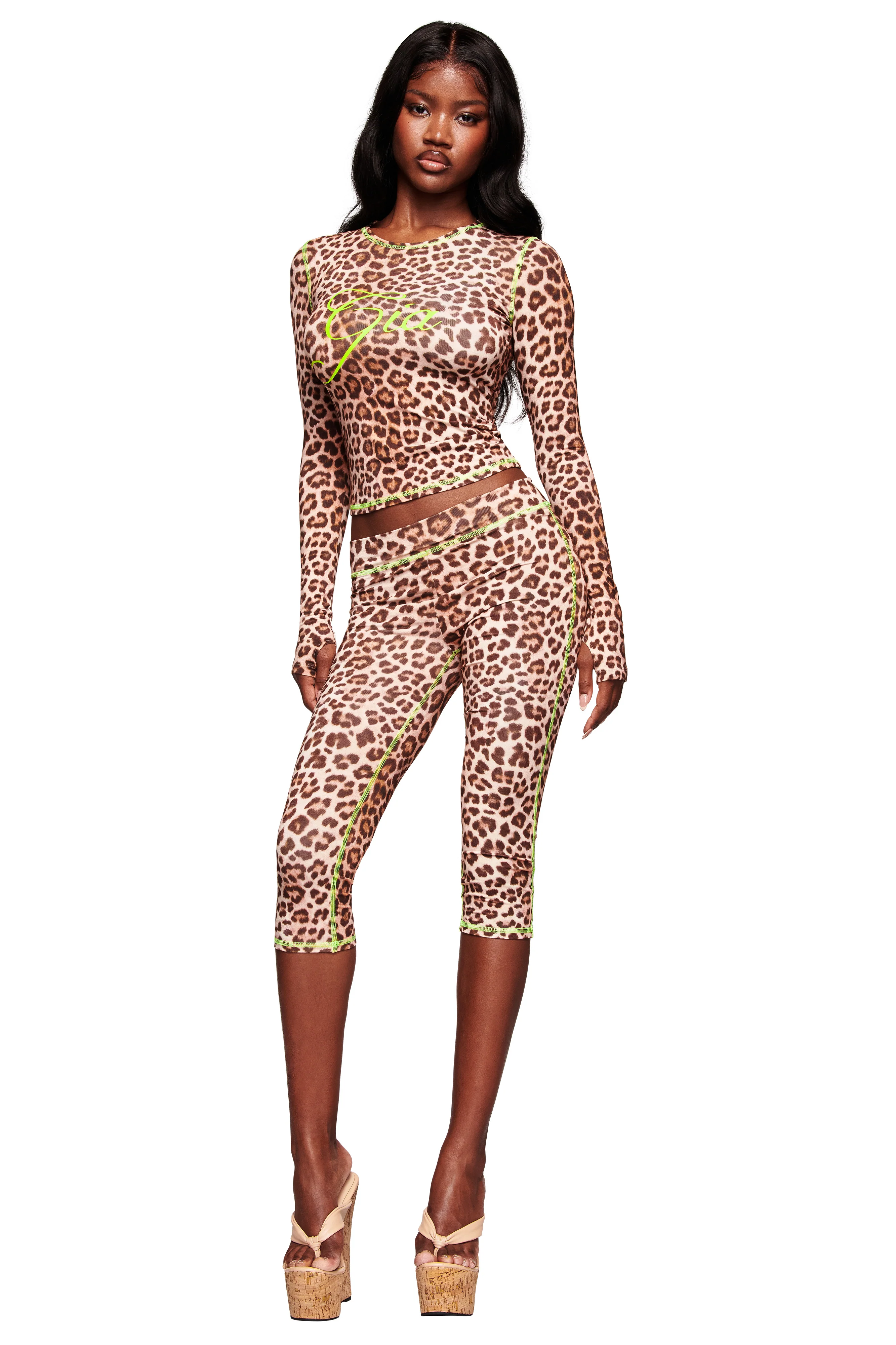 BLARE CAPRI - LEOPARD - Image 3
