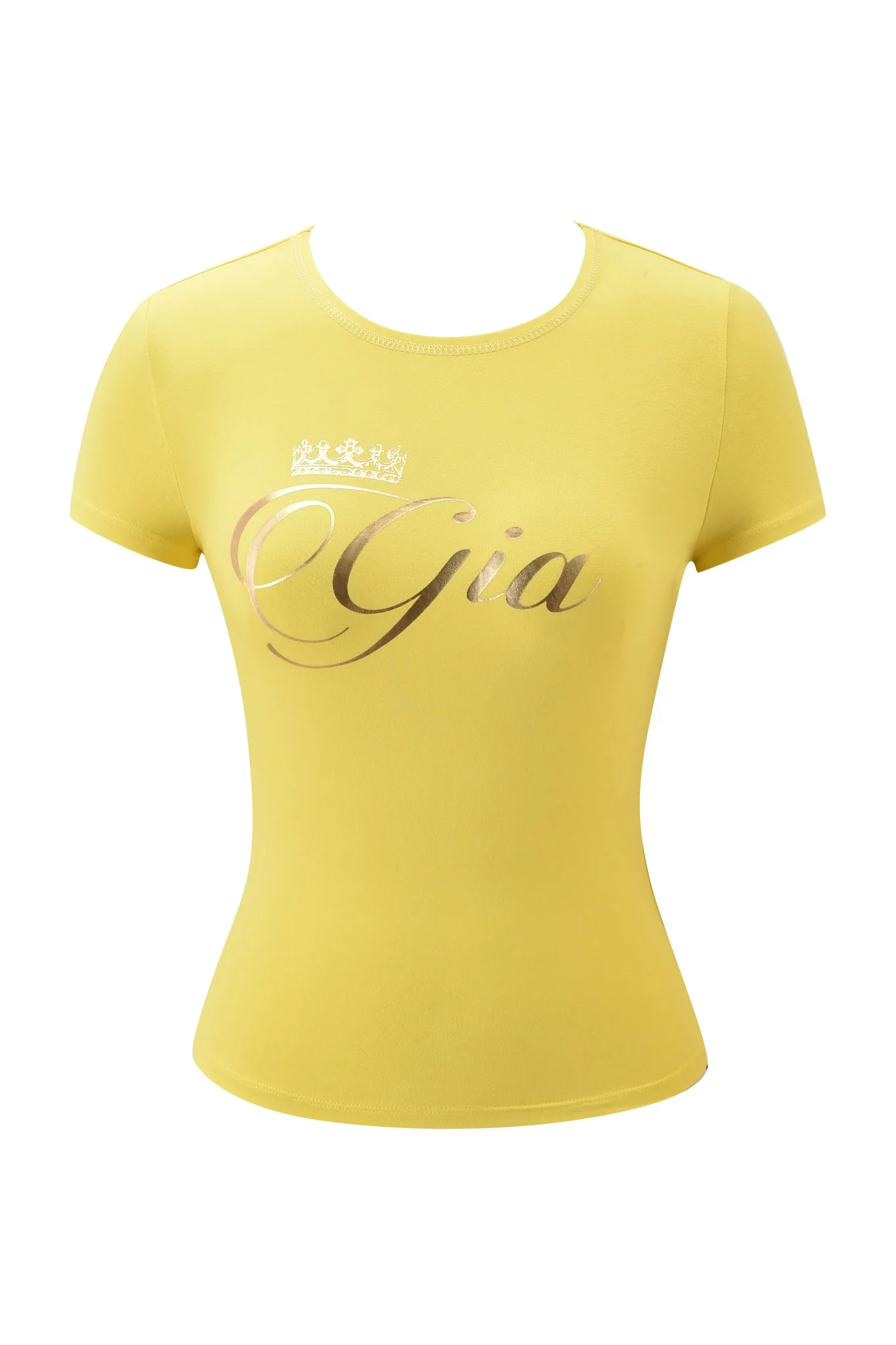 BLARE FORM TEE - YELLOW GOLD FOIL - Image 6