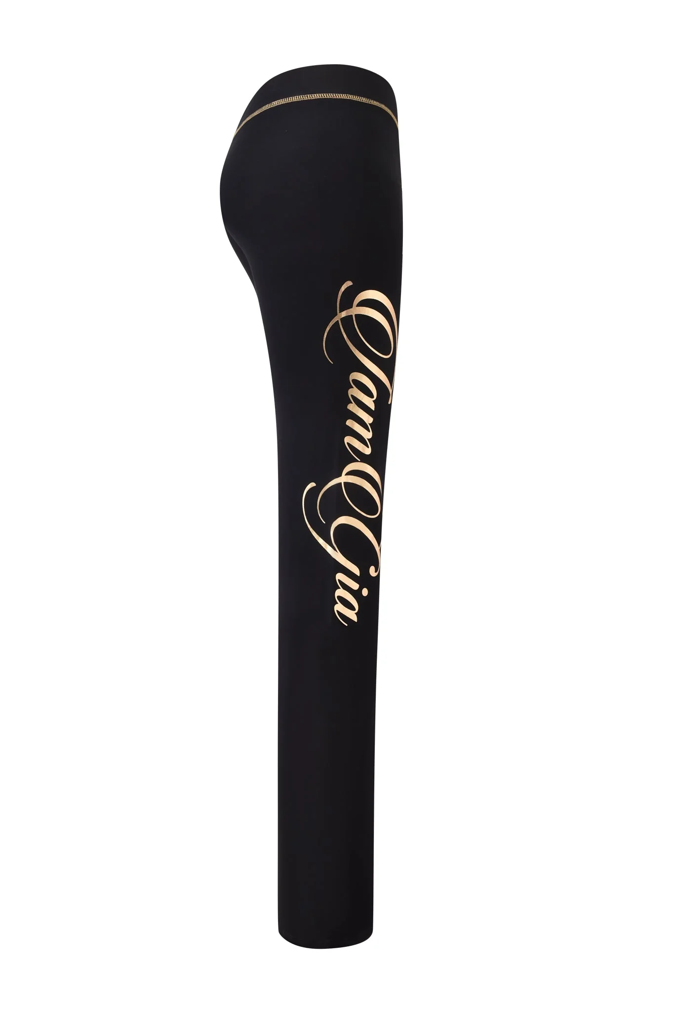 BLARE FORM TRACKPANT - BLACK AND GOLD - Image 10