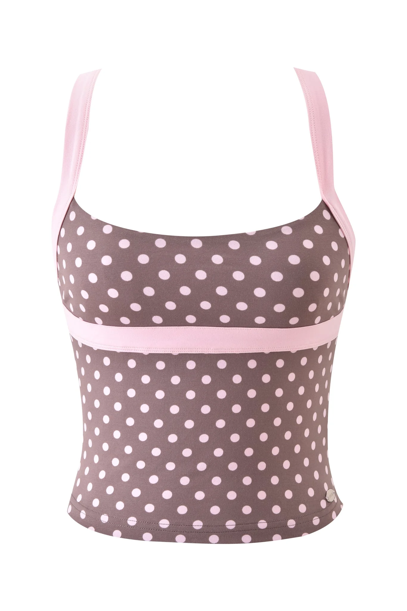 BLARE HALTER STRAP TOP - PINK CHOCOLATE - Image 7