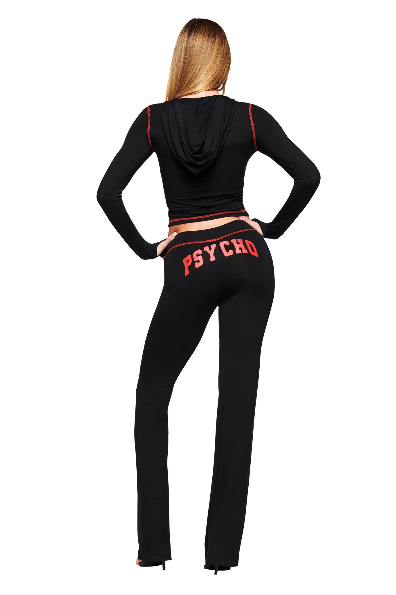 BLARE HOODIE - BLACK PSYCHO - Image 3