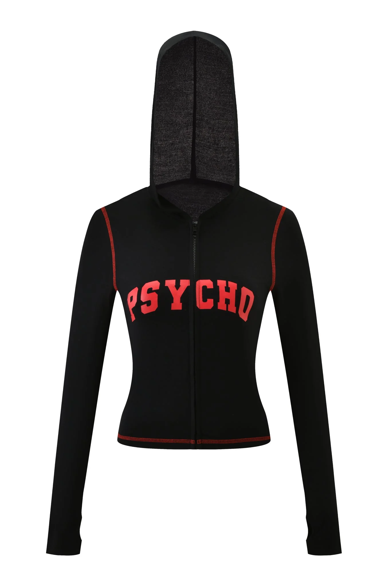 BLARE HOODIE - BLACK PSYCHO - Image 5