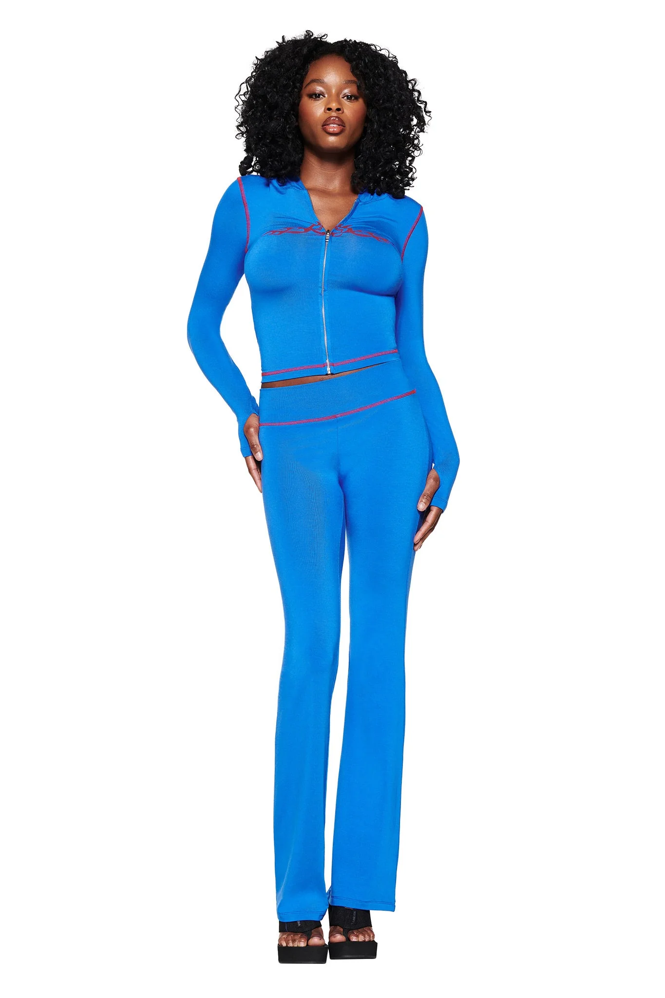 BLARE HOODIE - BLUE : ROYAL BLUE - Image 5