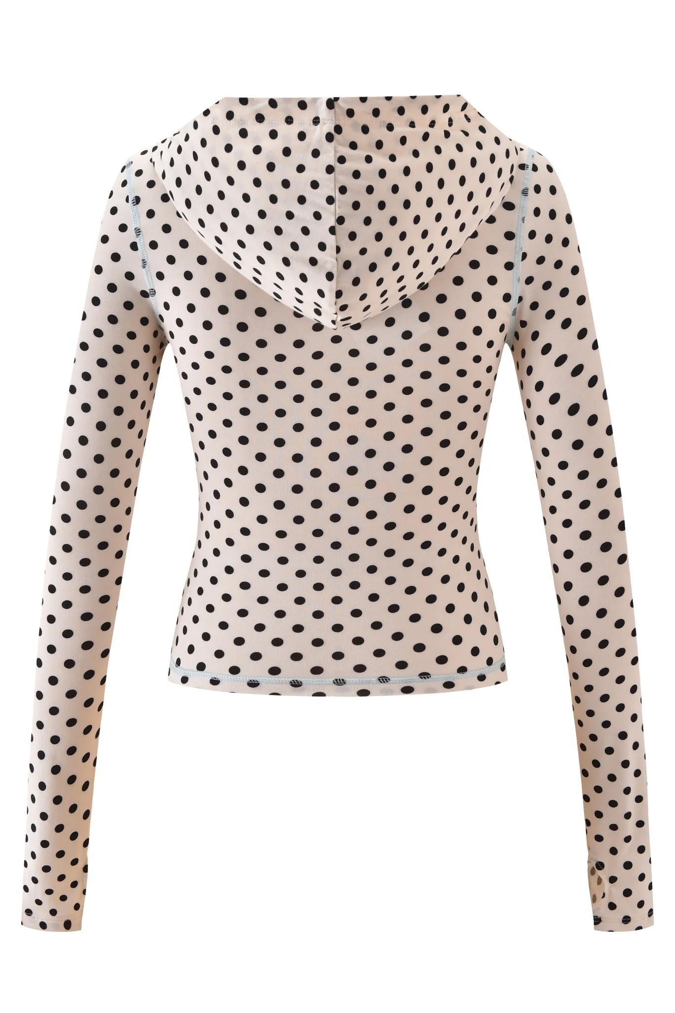BLARE HOODIE - CREAM POLKA DOT - Image 6