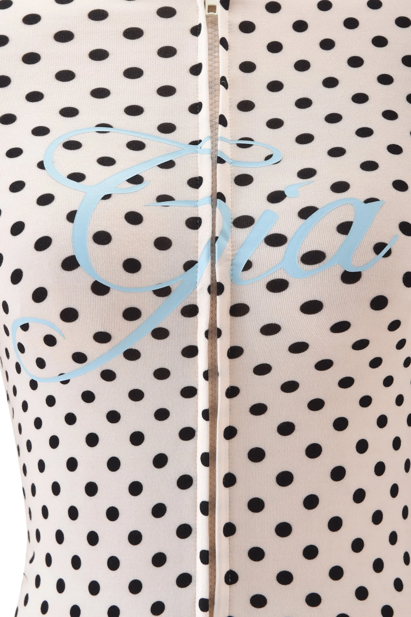 BLARE HOODIE - CREAM POLKA DOT - Image 7