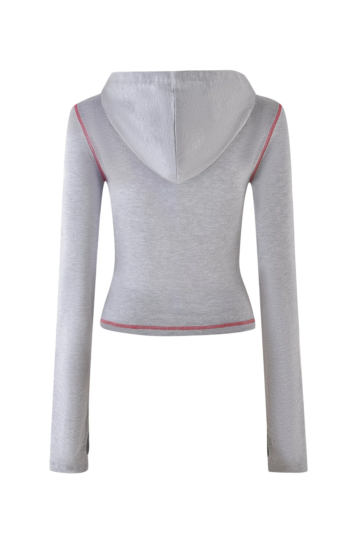 BLARE HOODIE - GREY : DOVE GREY - Image 8