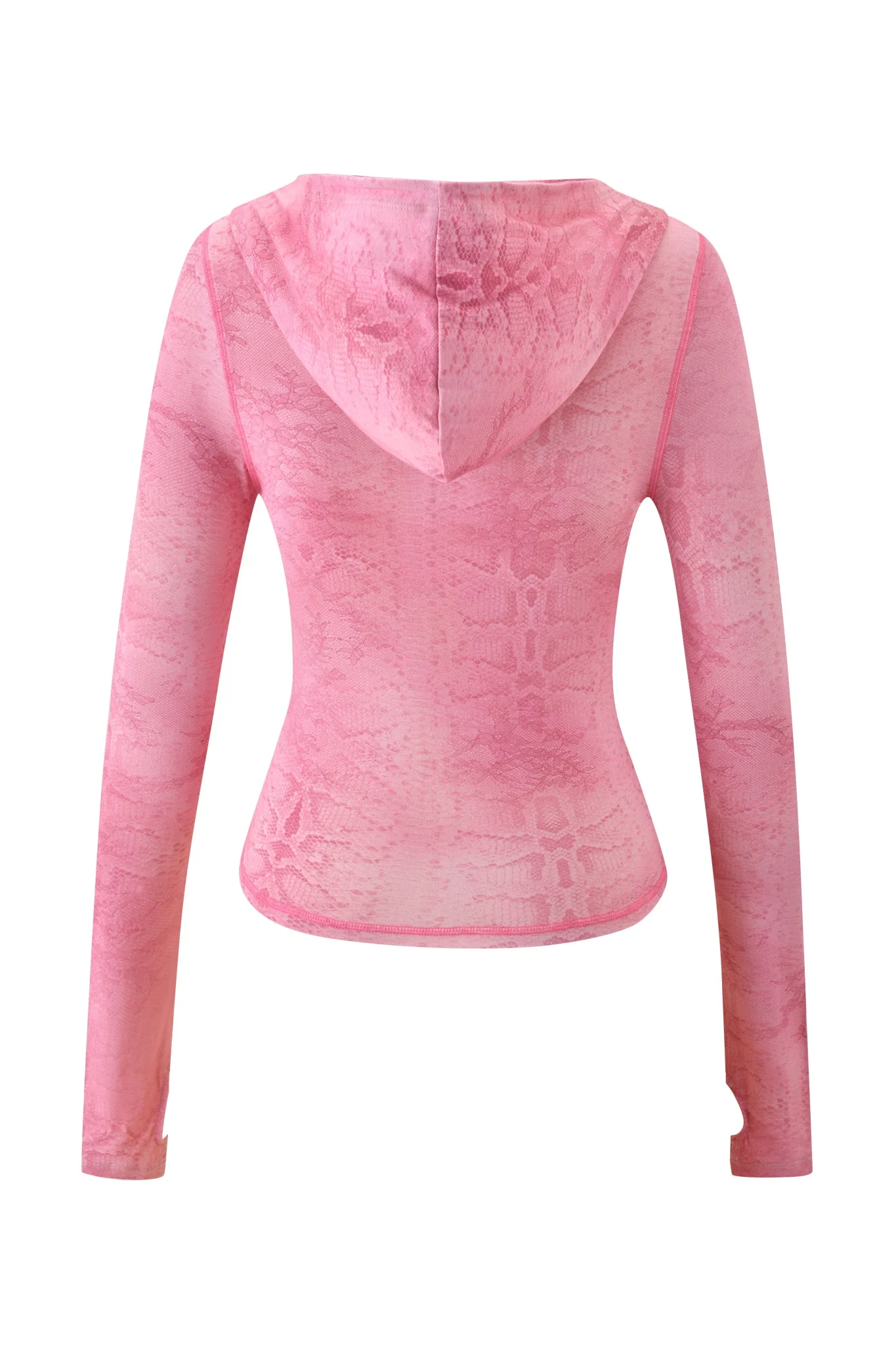 BLARE HOODIE - LIGHT PINK SERPENTINE - Image 7