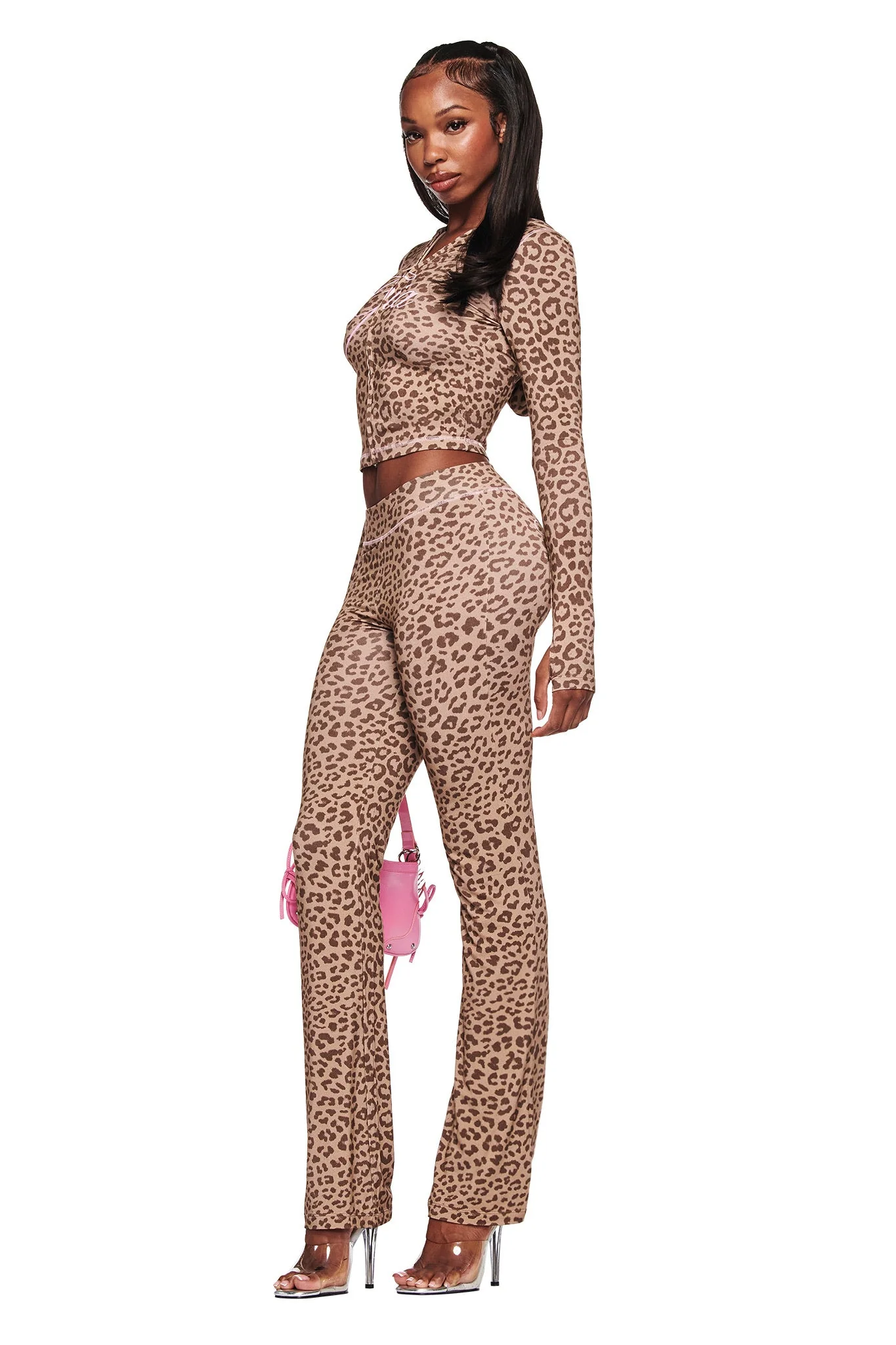 BLARE HOODIE - MOCHA LEOPARD - Image 5