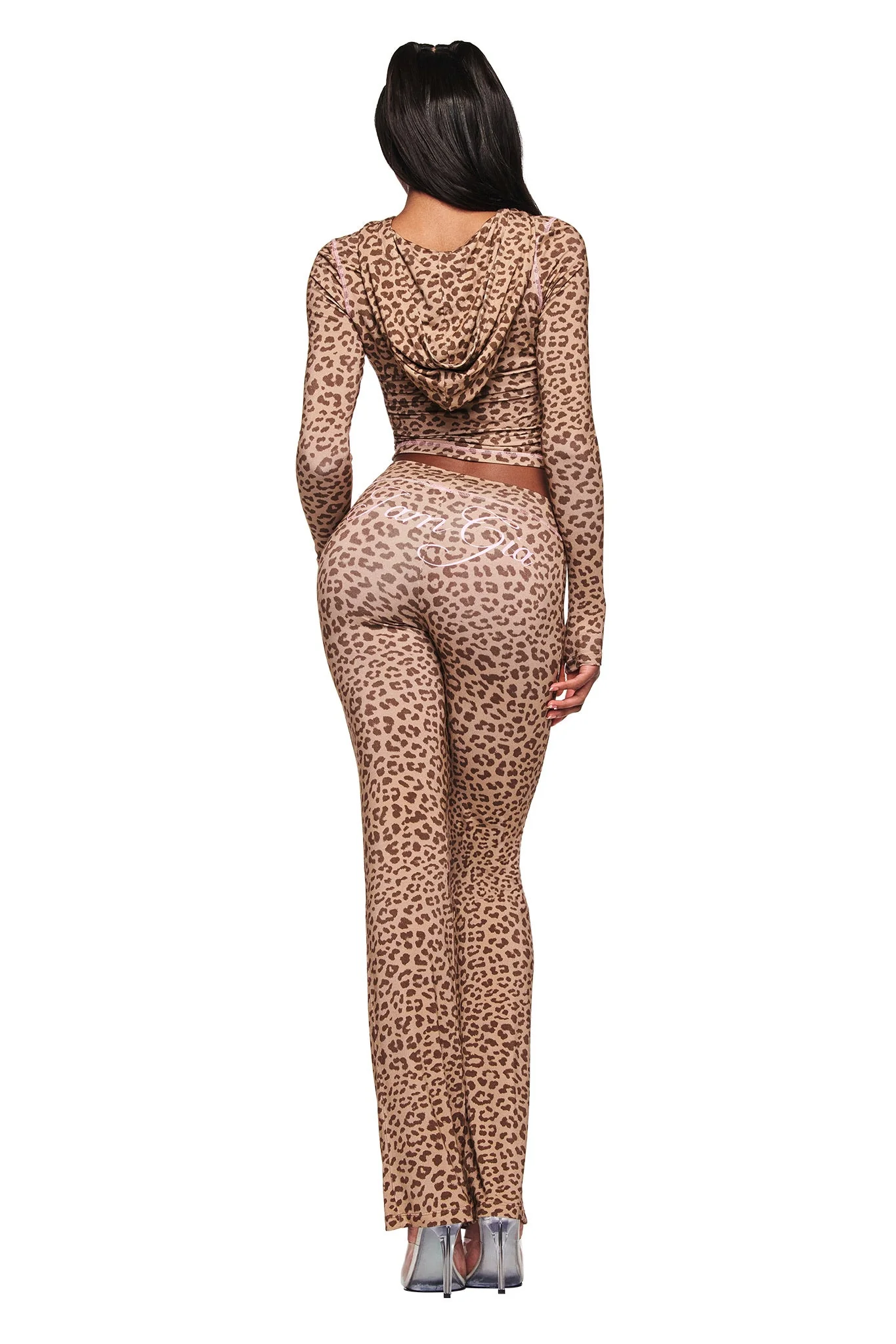 BLARE HOODIE - MOCHA LEOPARD - Image 6