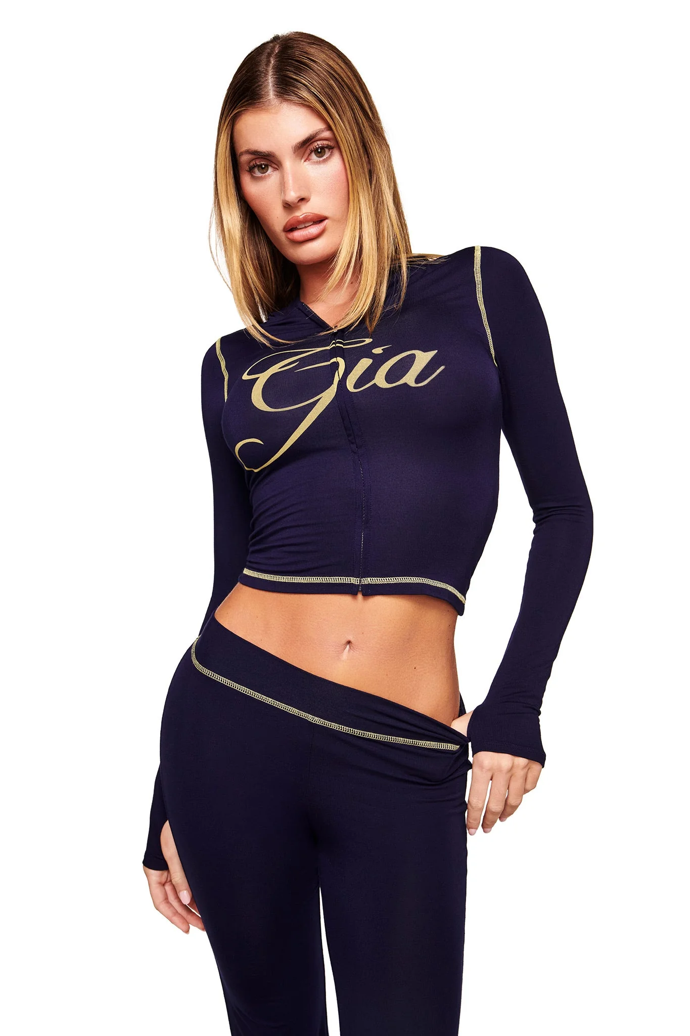 BLARE HOODIE - NAVY - Image 3