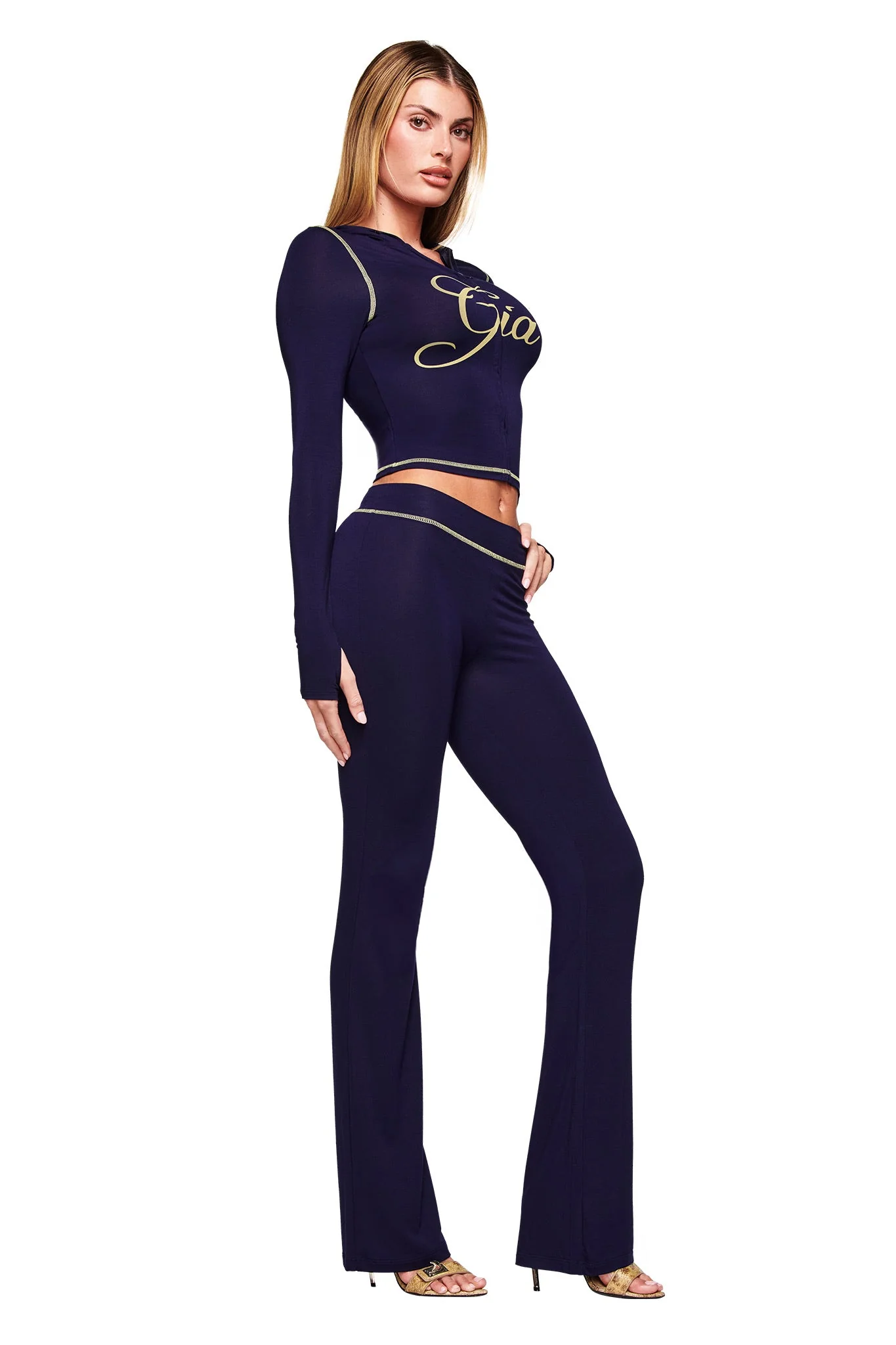 BLARE HOODIE - NAVY - Image 5