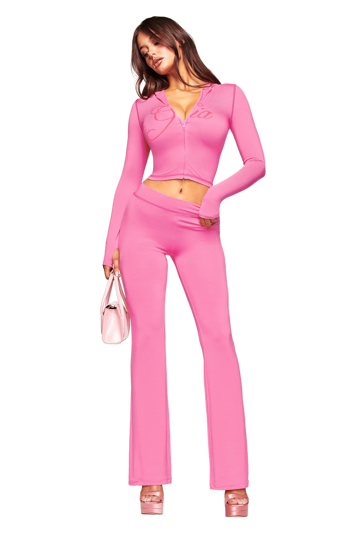 BLARE HOODIE - NEON PINK - Image 4