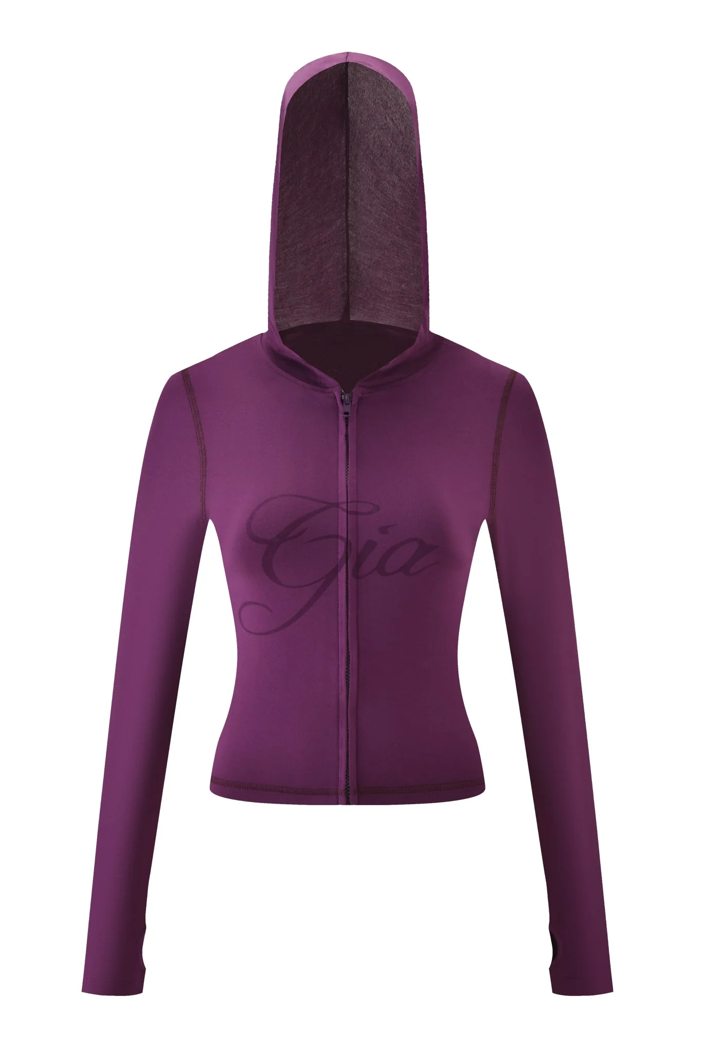 BLARE HOODIE - PLUM - Image 6