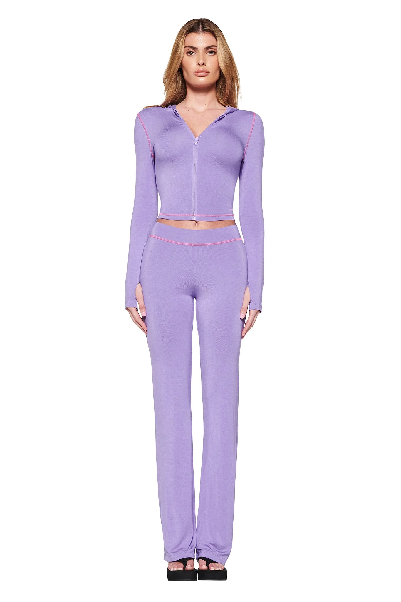 BLARE HOODIE - PURPLE - Image 2