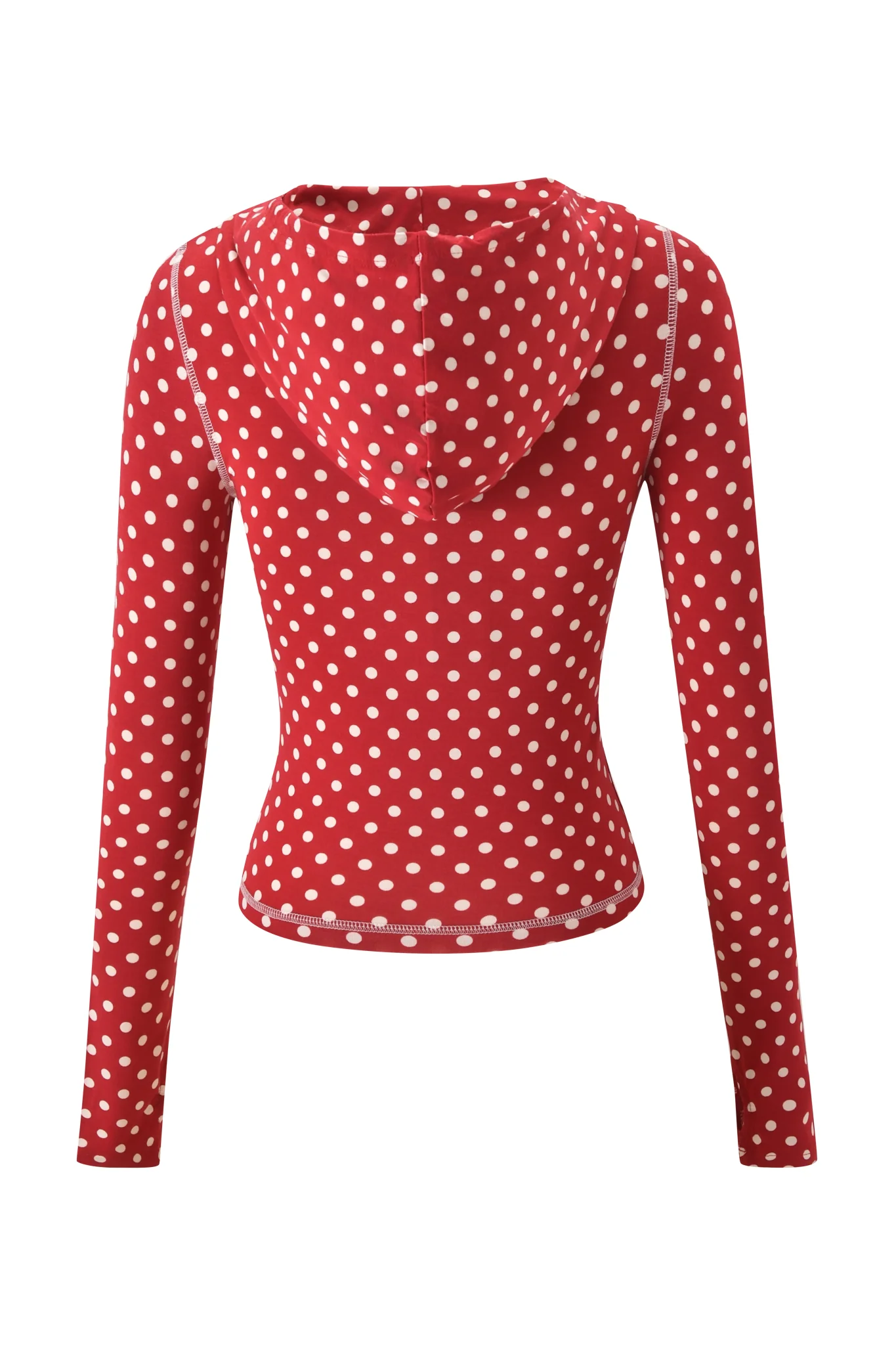 BLARE HOODIE - RED POLKA DOT - Image 8