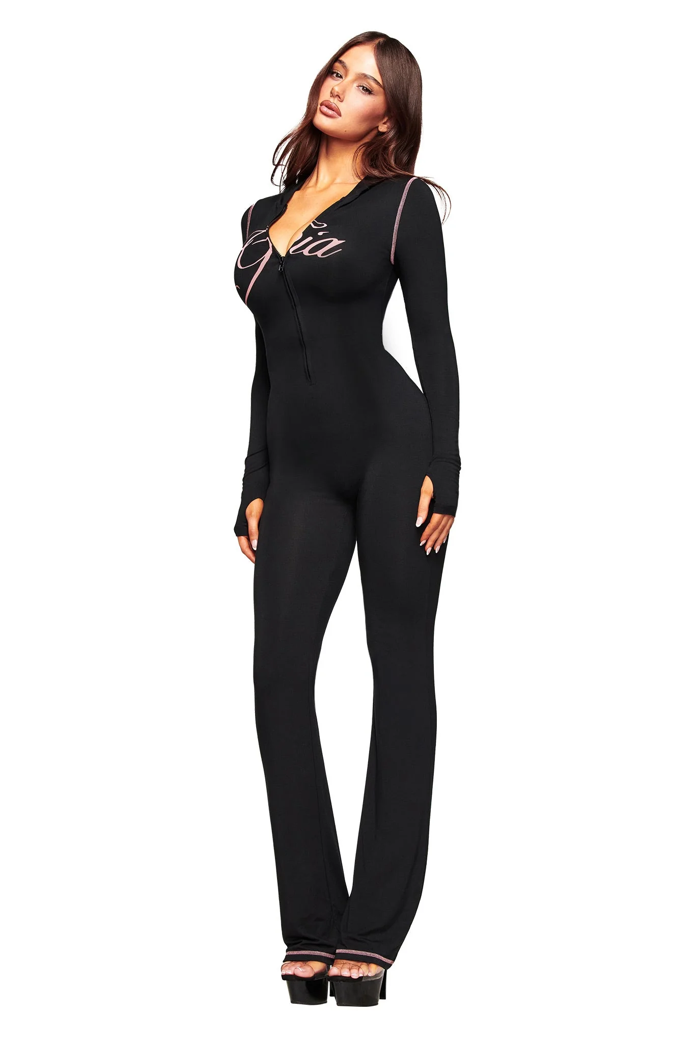 BLARE JUMPSUIT - BLACK - Image 3