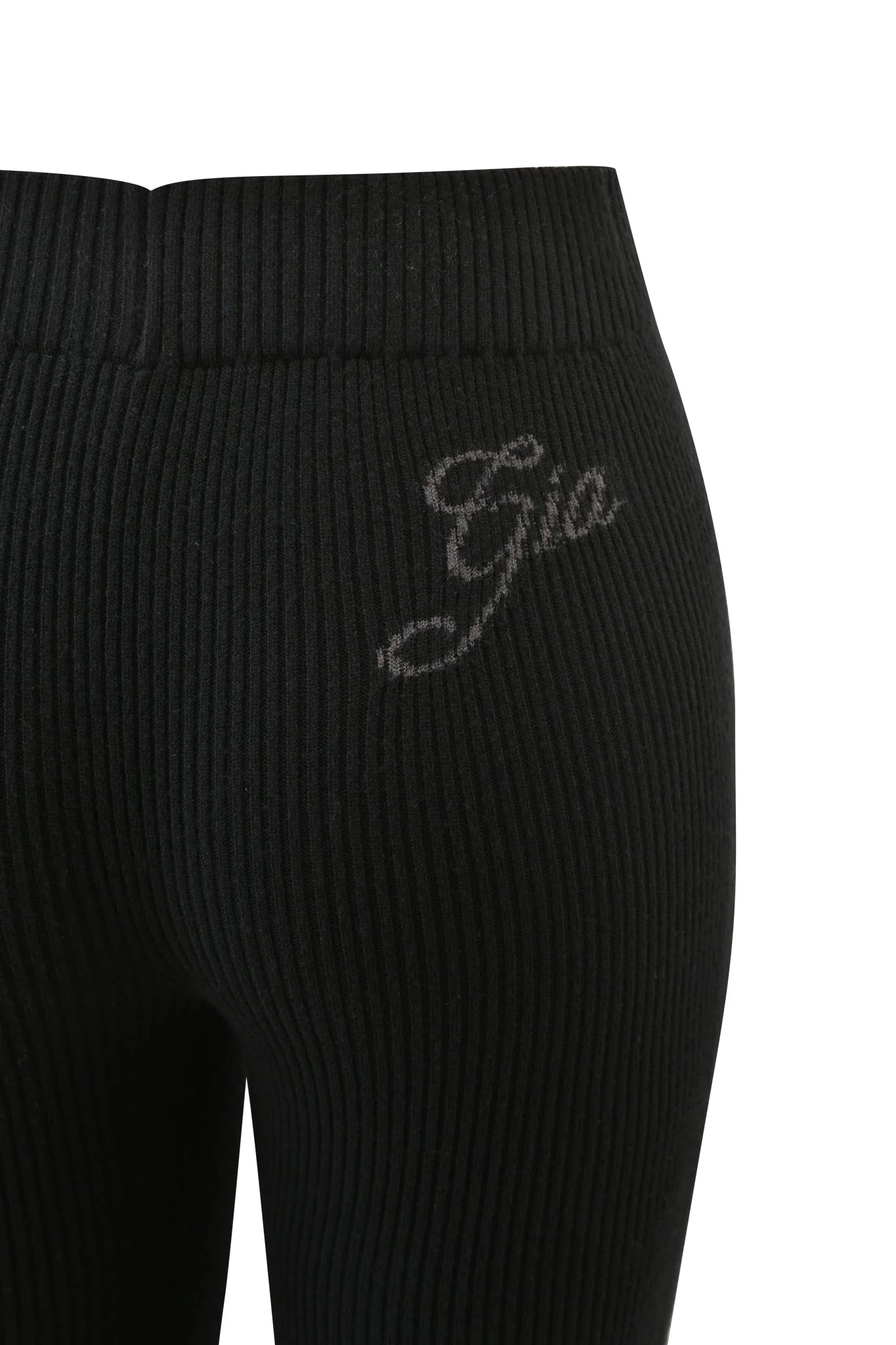 BLARE KNIT TRACKPANT - BLACK - Image 7