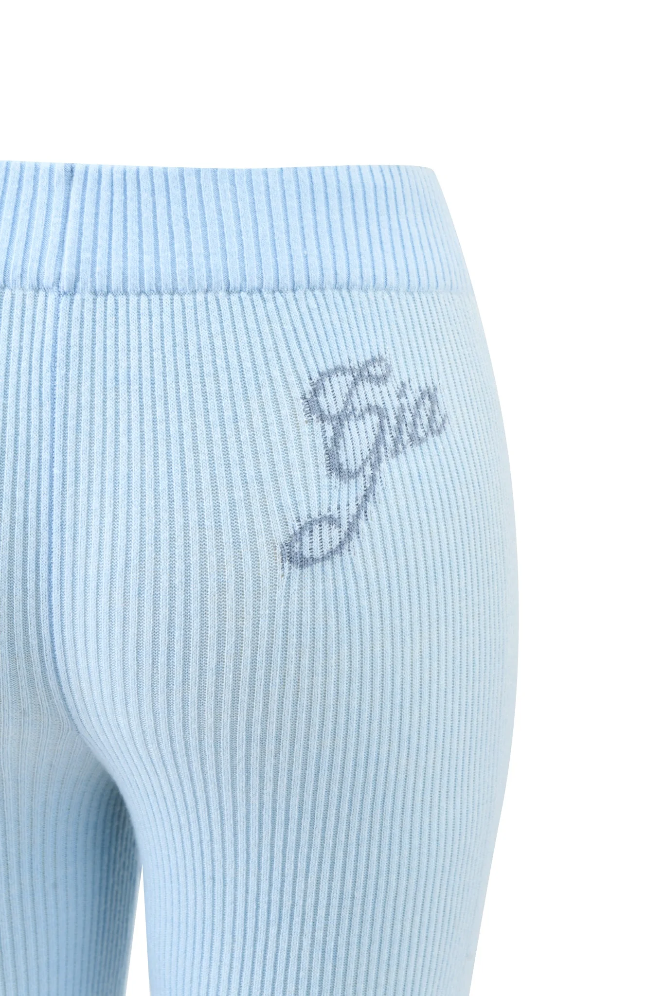 BLARE KNIT TRACKPANT - BLUE - Image 7