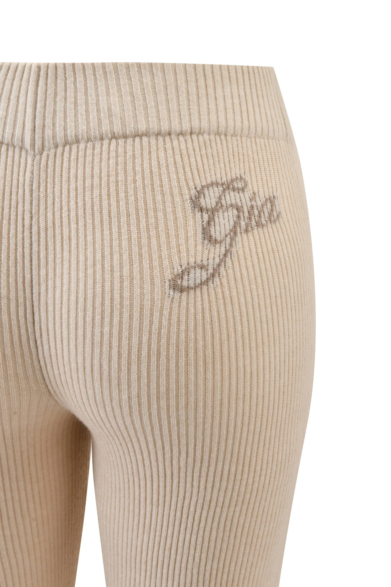 BLARE KNIT TRACKPANT - CREAM - Image 9
