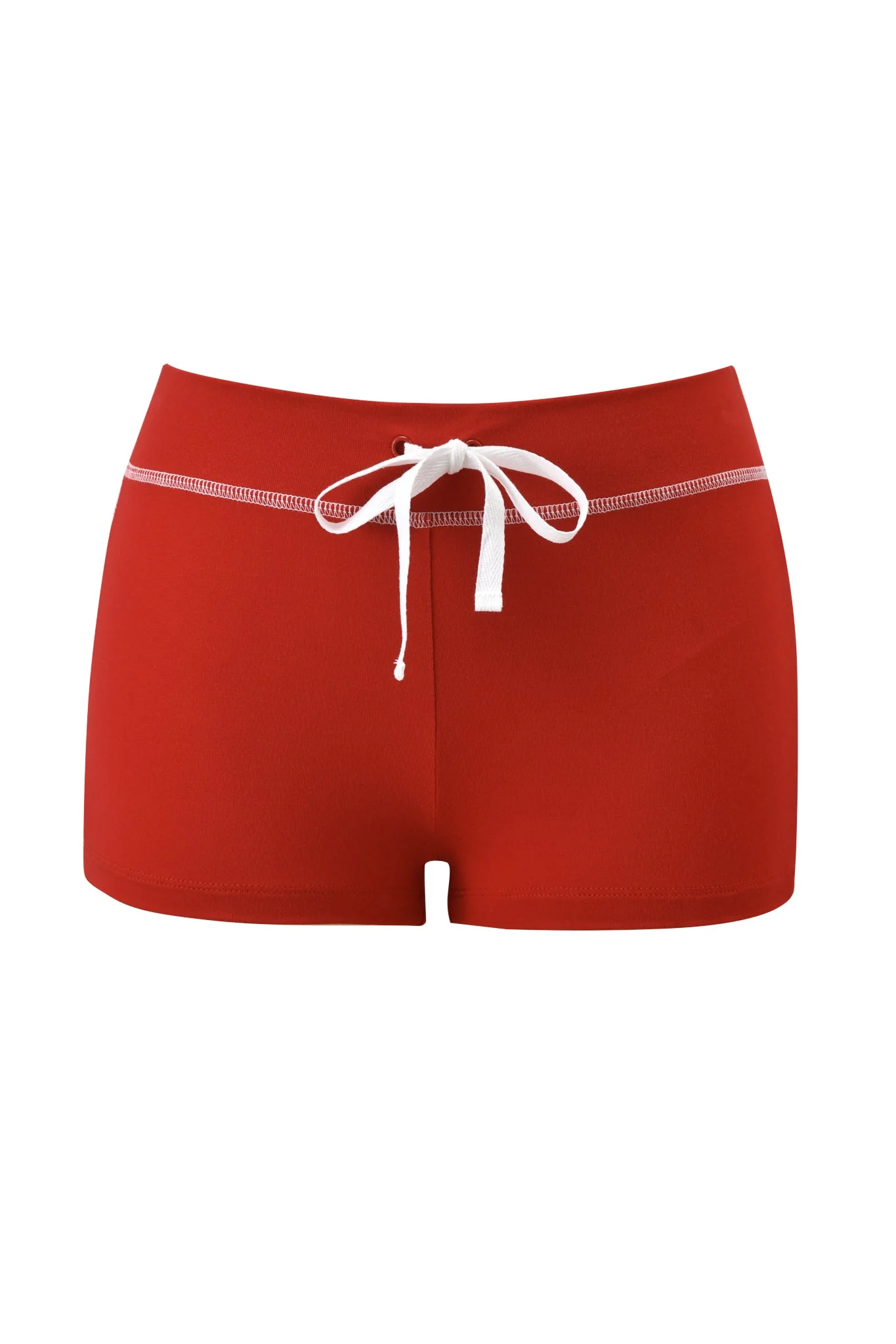 BLARE PANELLED SHORT - RED - Image 6