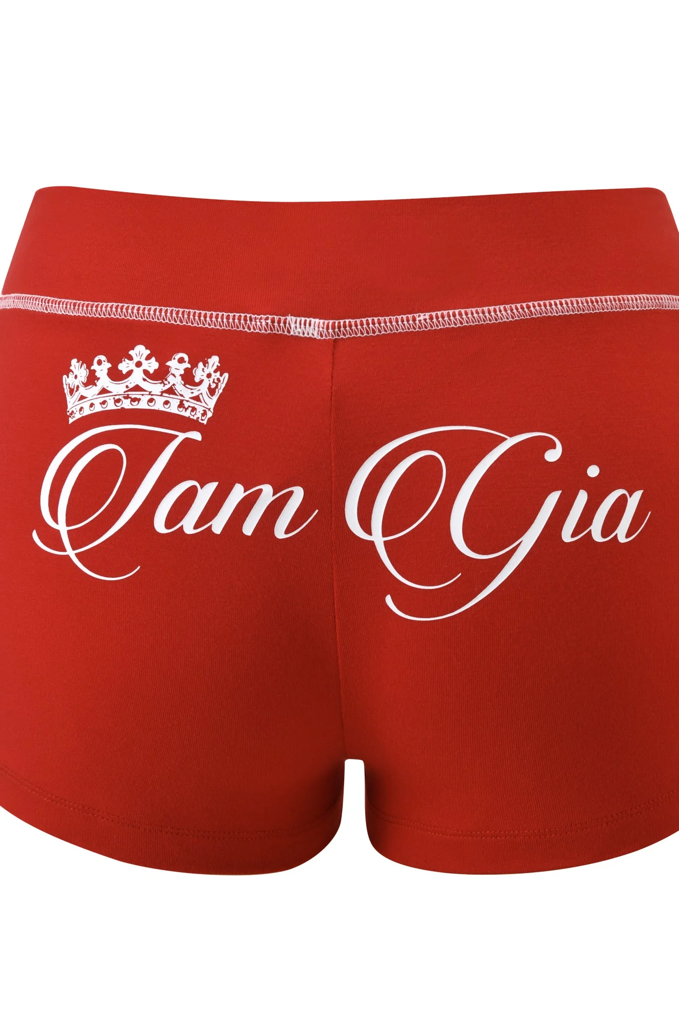 BLARE PANELLED SHORT - RED - Image 7