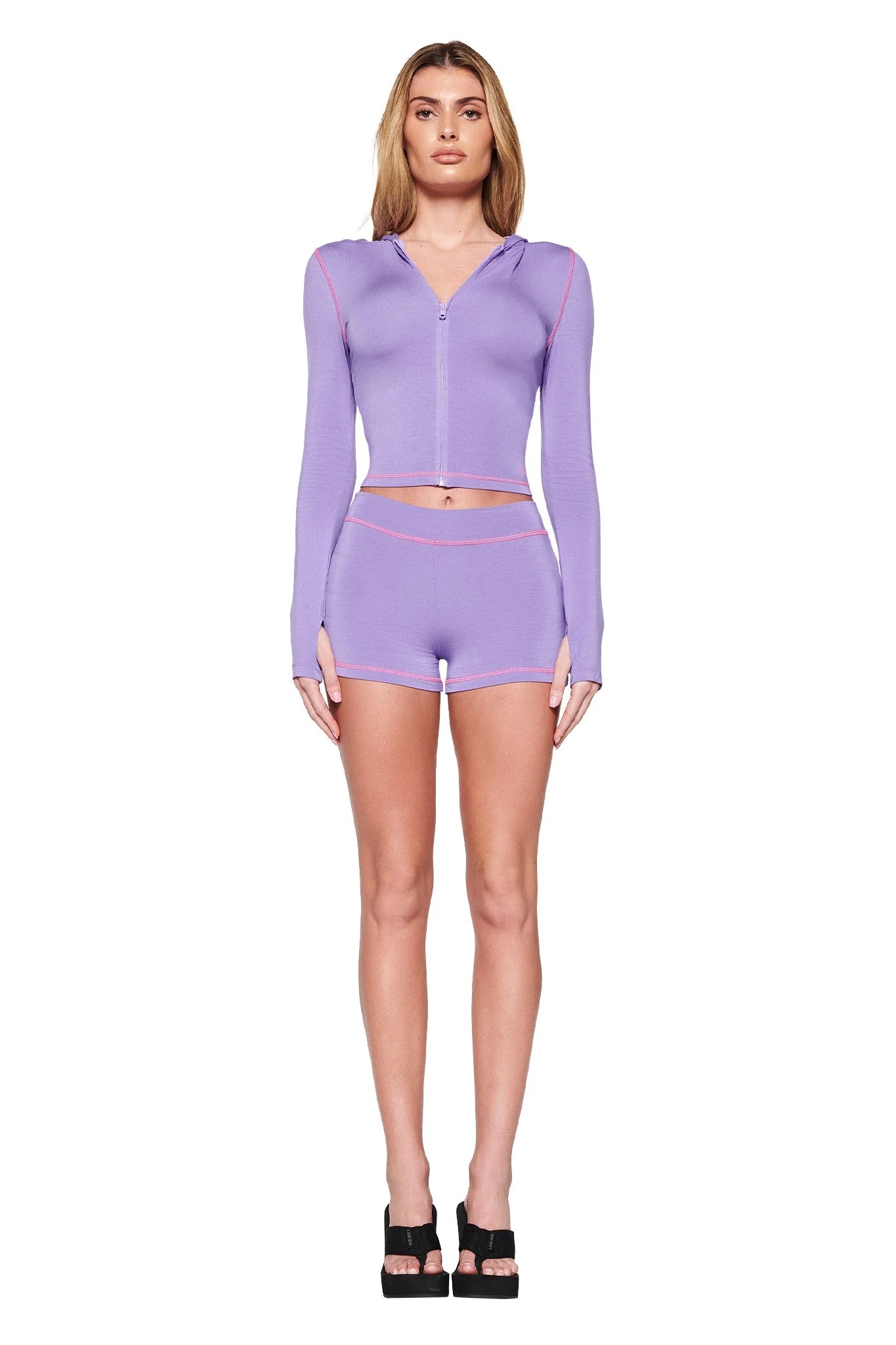 BLARE SHORT - PURPLE - Image 2