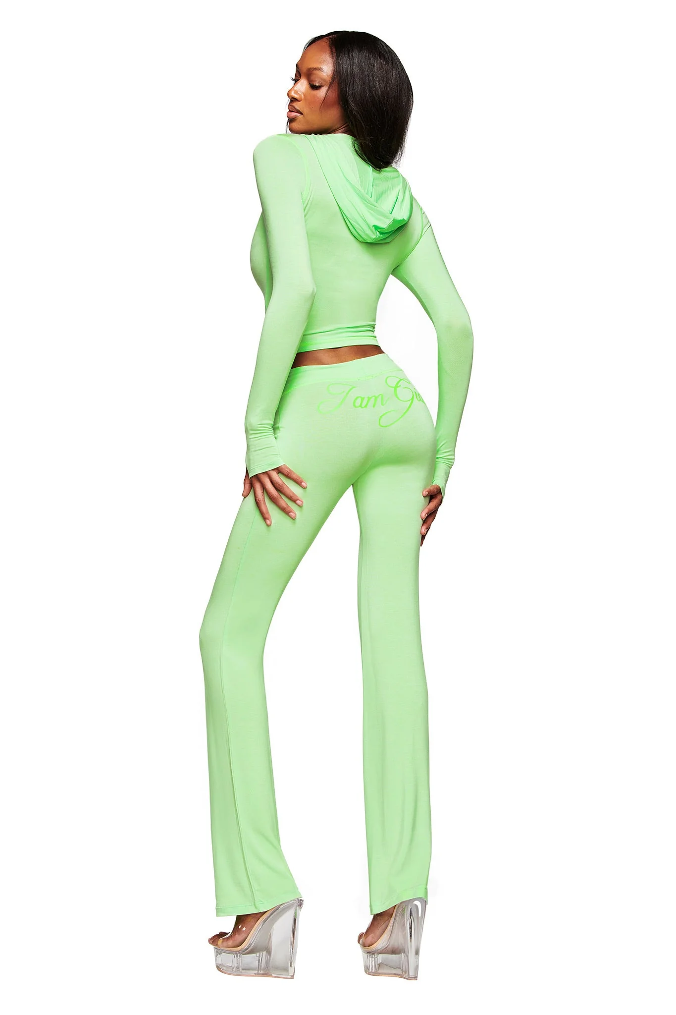 BLARE TRACKPANT - NEON GREEN - Image 3