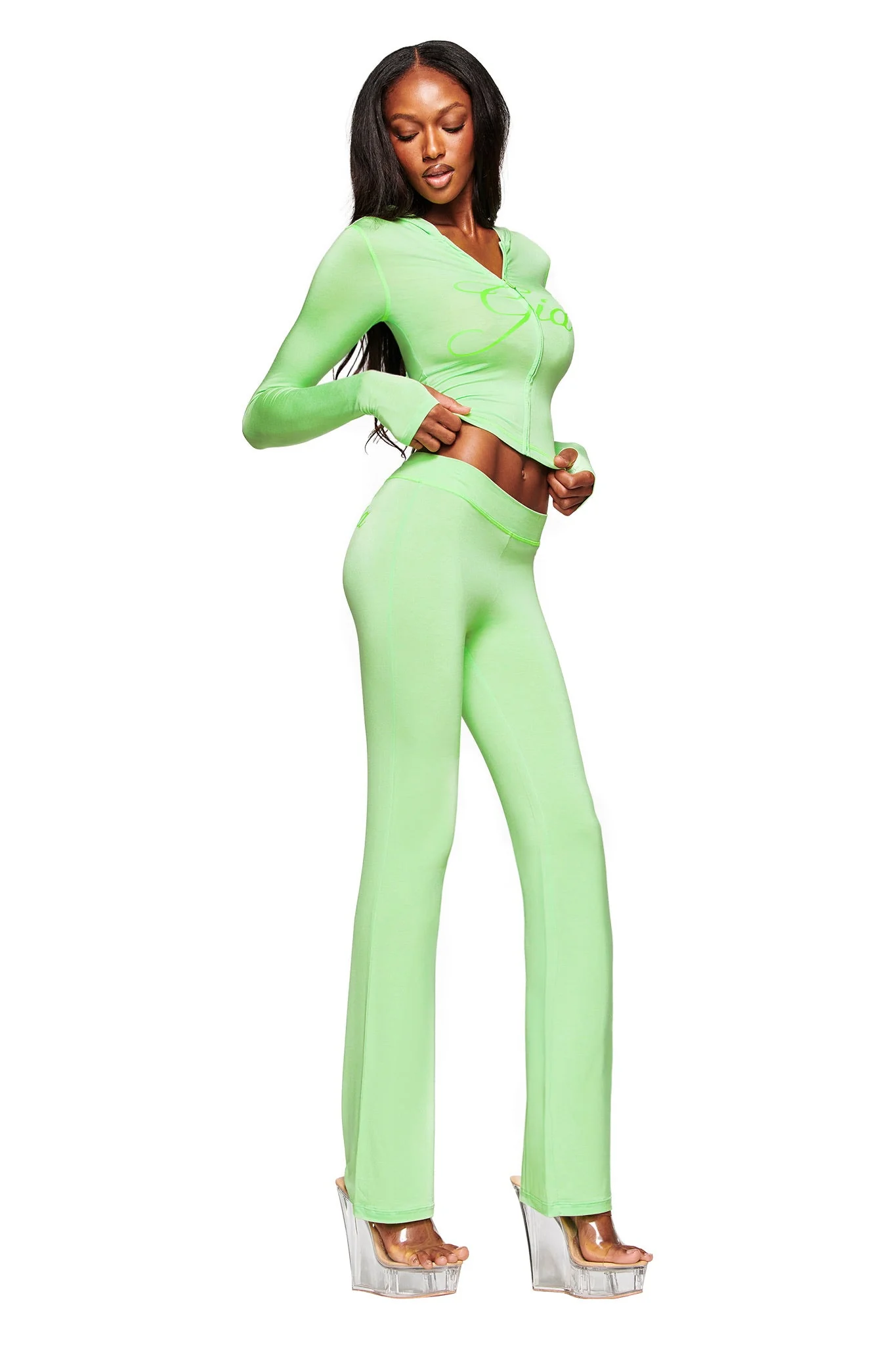 BLARE TRACKPANT - NEON GREEN - Image 5